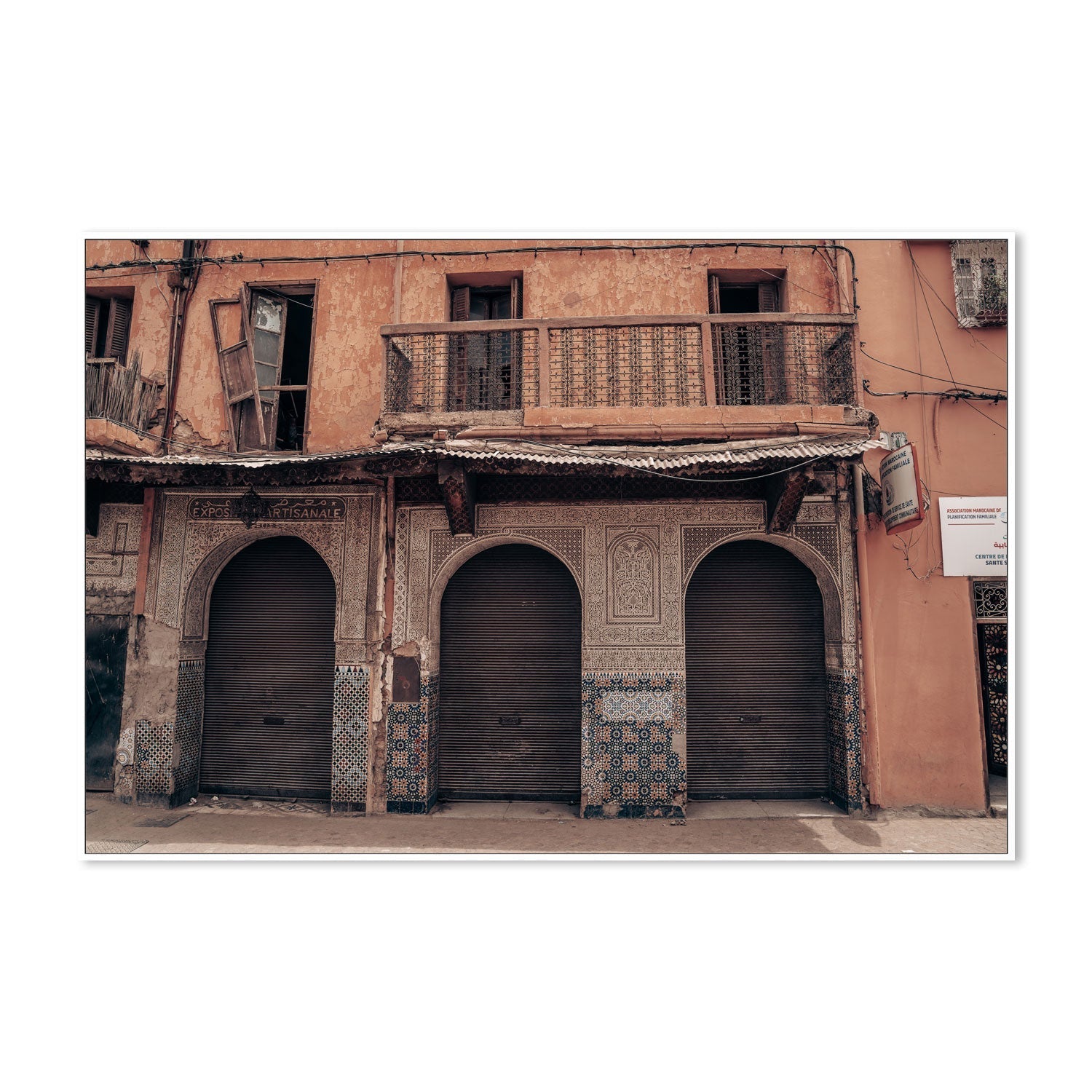 wall-art-print-canvas-poster-framed-Arches Of Marrakech , By Josh Silver-5