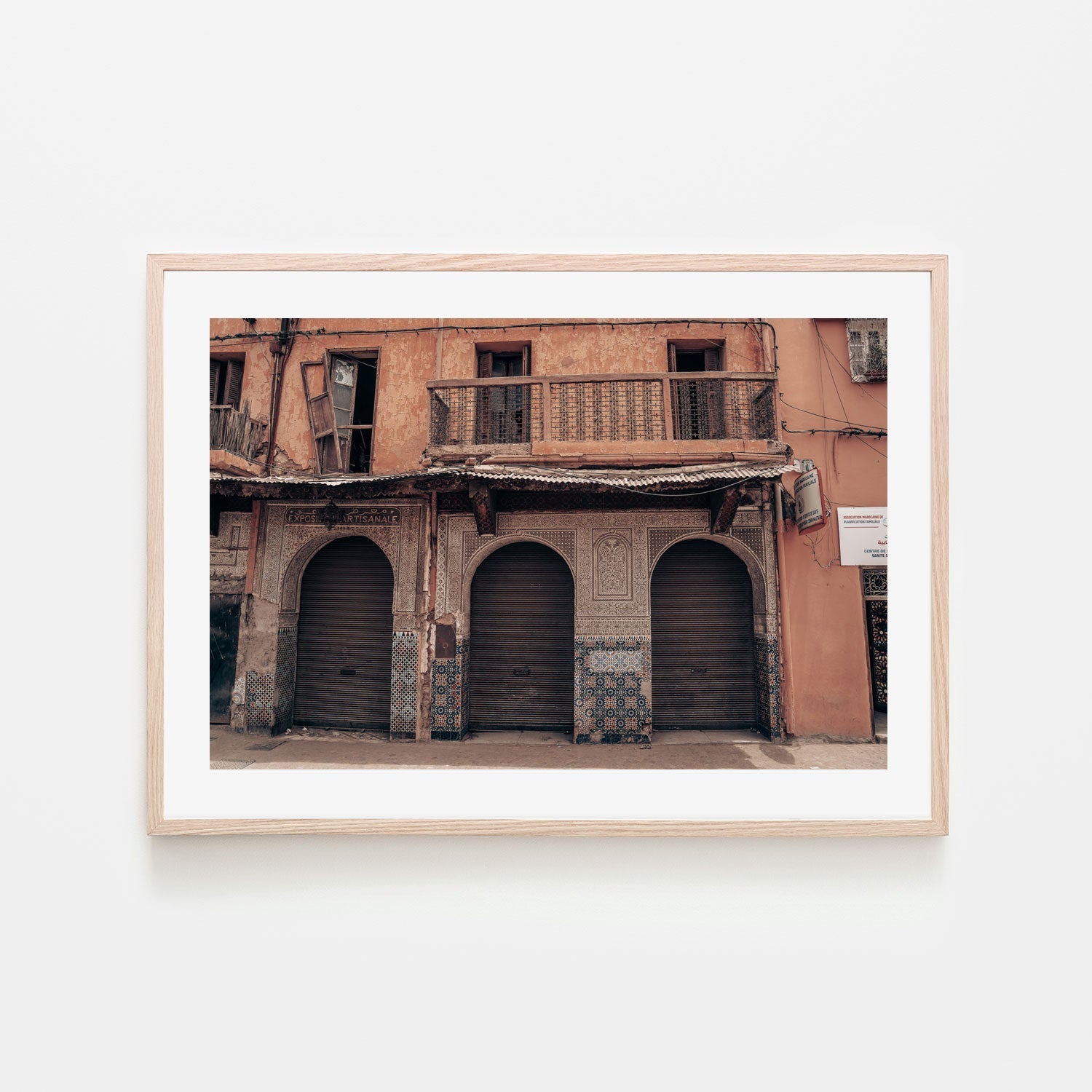 wall-art-print-canvas-poster-framed-Arches Of Marrakech , By Josh Silver-6