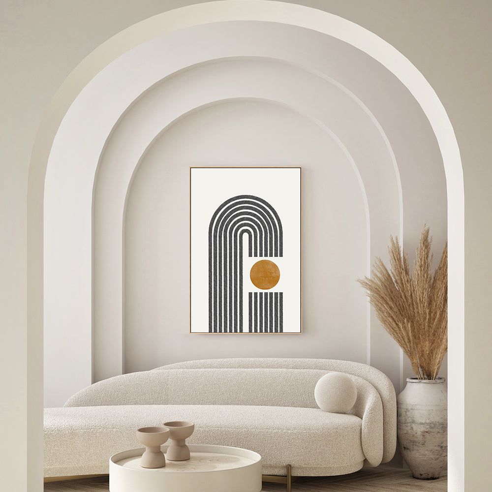 wall-art-print-canvas-poster-framed-Architectural Minimalism, Style A-GIOIA-WALL-ART