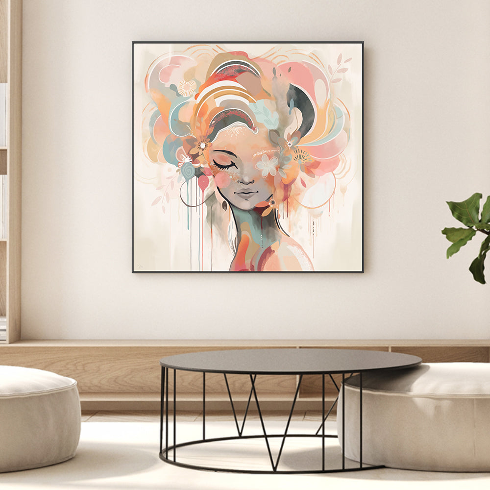 wall-art-print-canvas-poster-framed-Aria Blossom , By Bella Eve-2