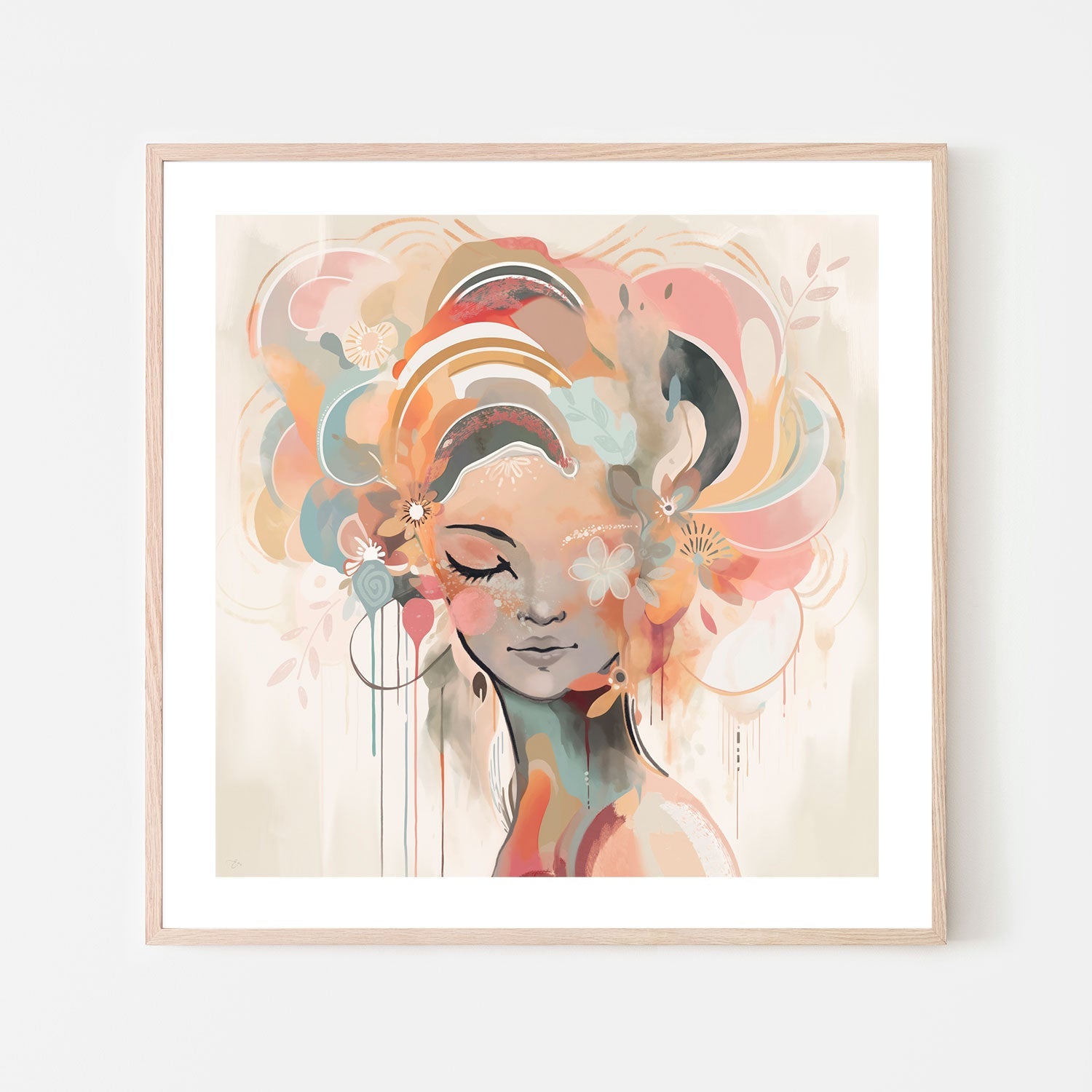 wall-art-print-canvas-poster-framed-Aria Blossom , By Bella Eve-6