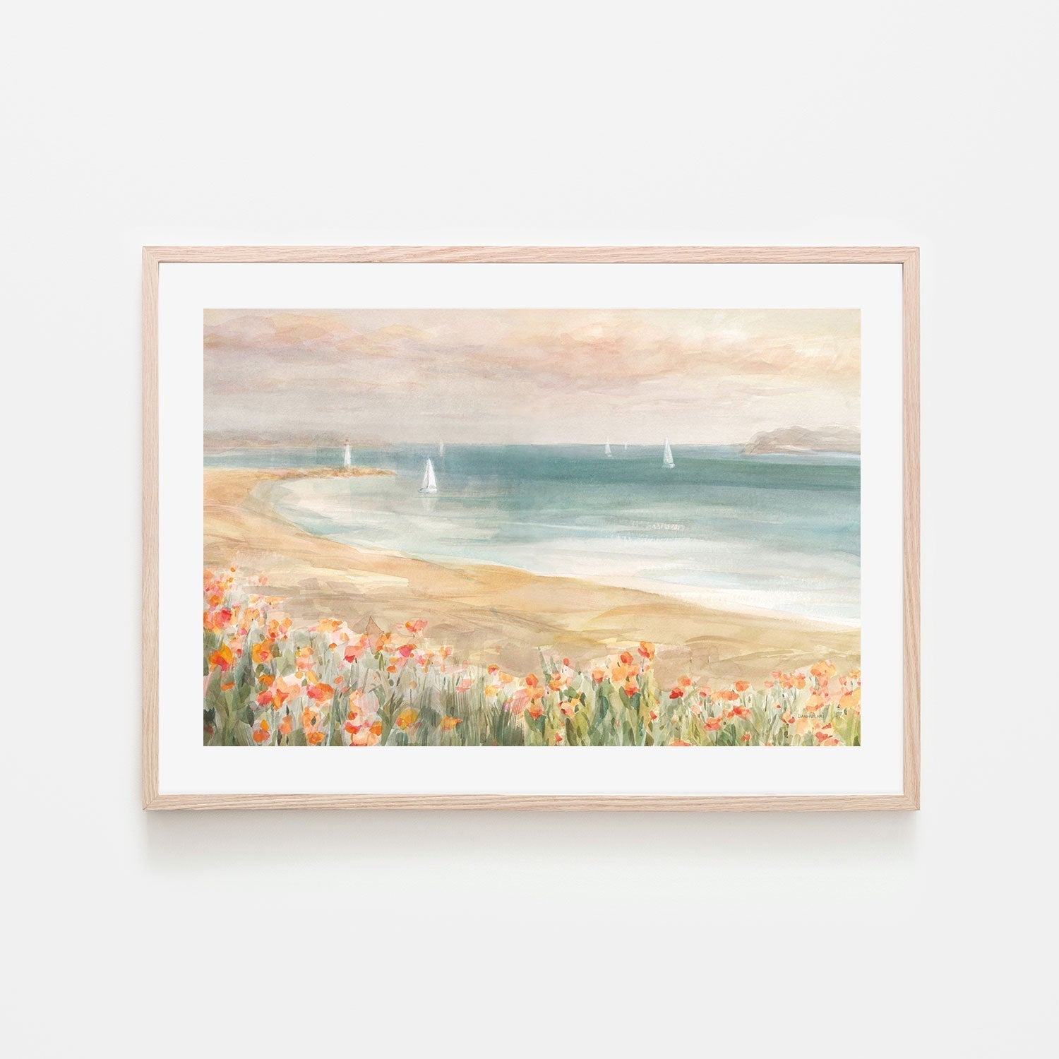 wall-art-print-canvas-poster-framed-Around the Point-by-Danhui Nai-Gioia Wall Art