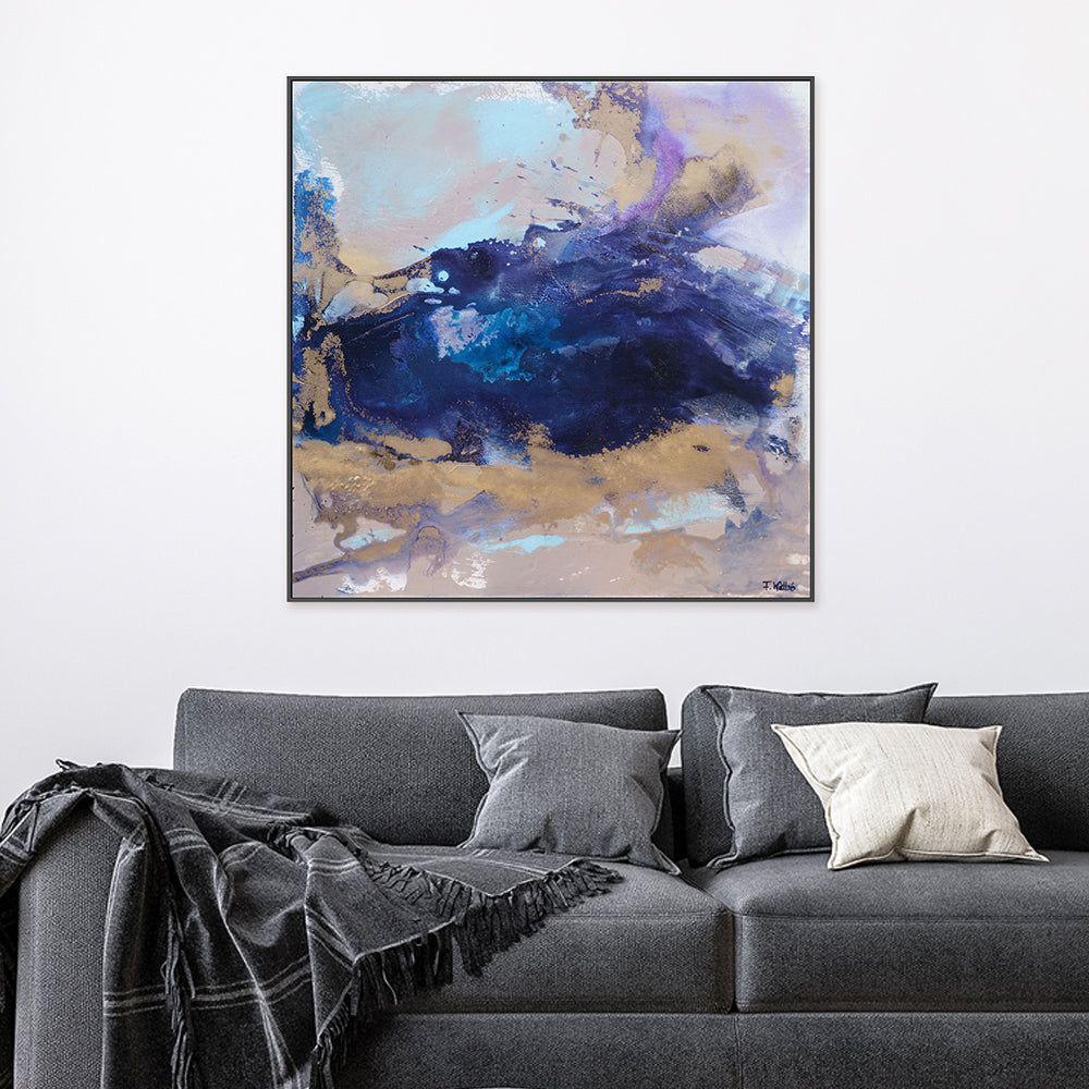 wall-art-print-canvas-poster-framed-As Wild as the Ocean , By Françoise Wattré-2