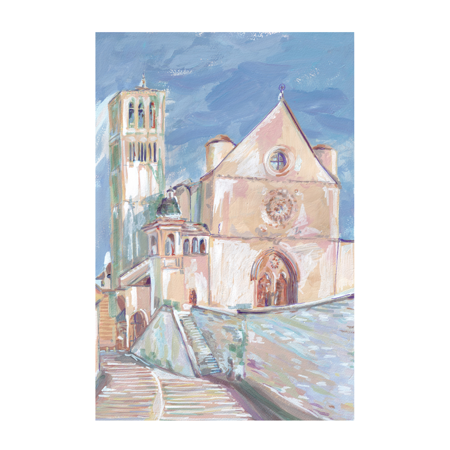 wall-art-print-canvas-poster-framed-Assisi , By Alice Kwan-1