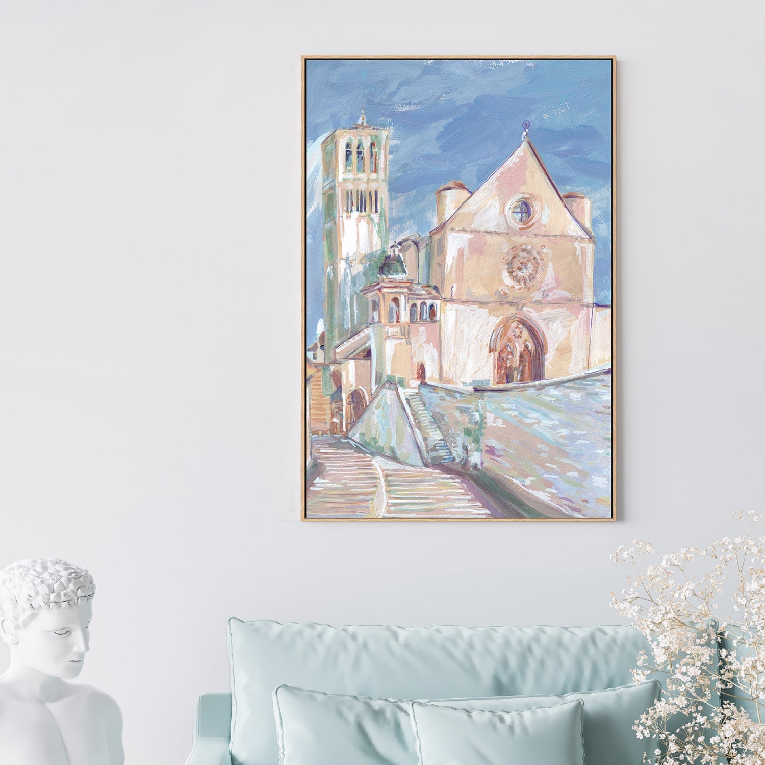 wall-art-print-canvas-poster-framed-Assisi , By Alice Kwan-2