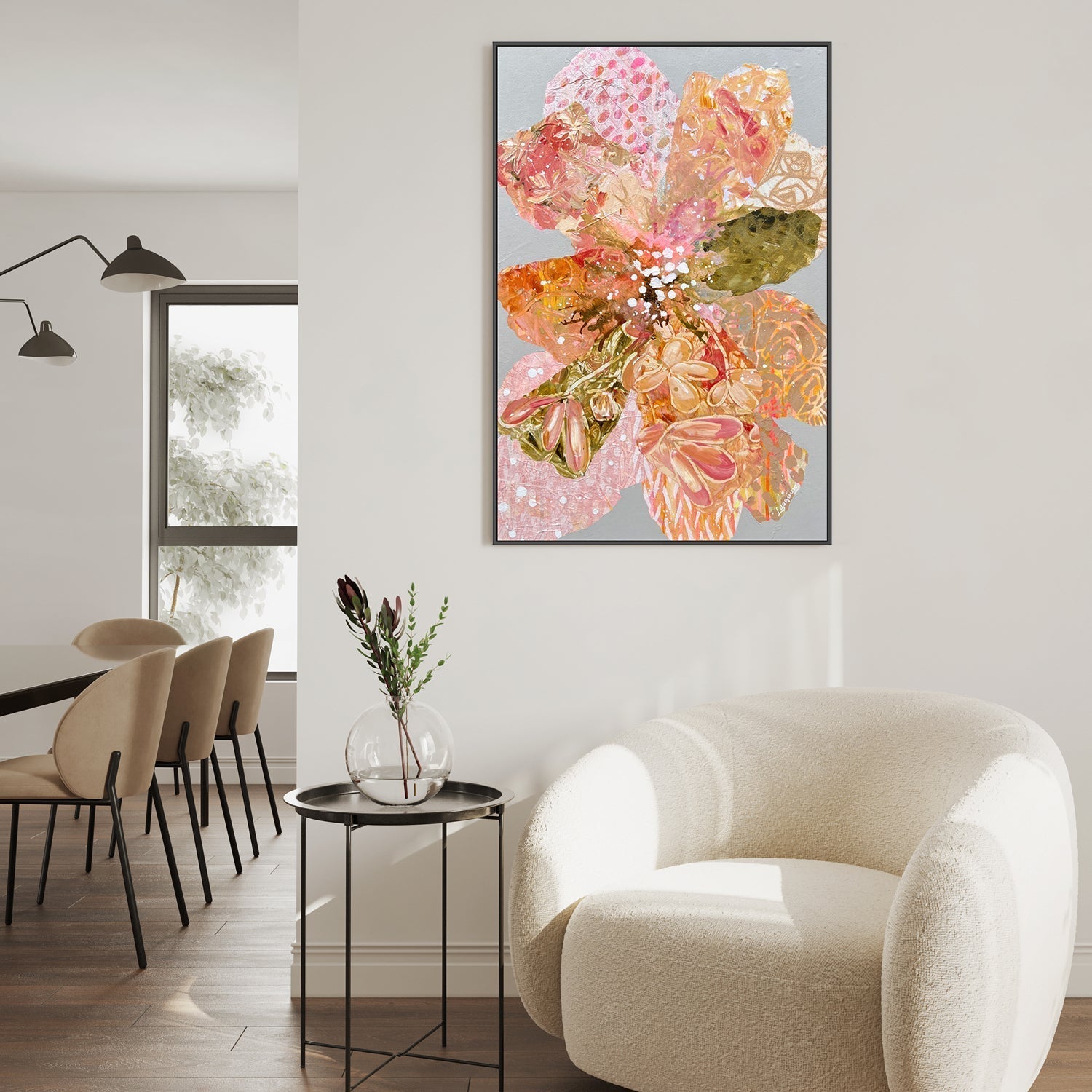 wall-art-print-canvas-poster-framed-Ava's Garden , By Leanne Daquino-GIOIA-WALL-ART