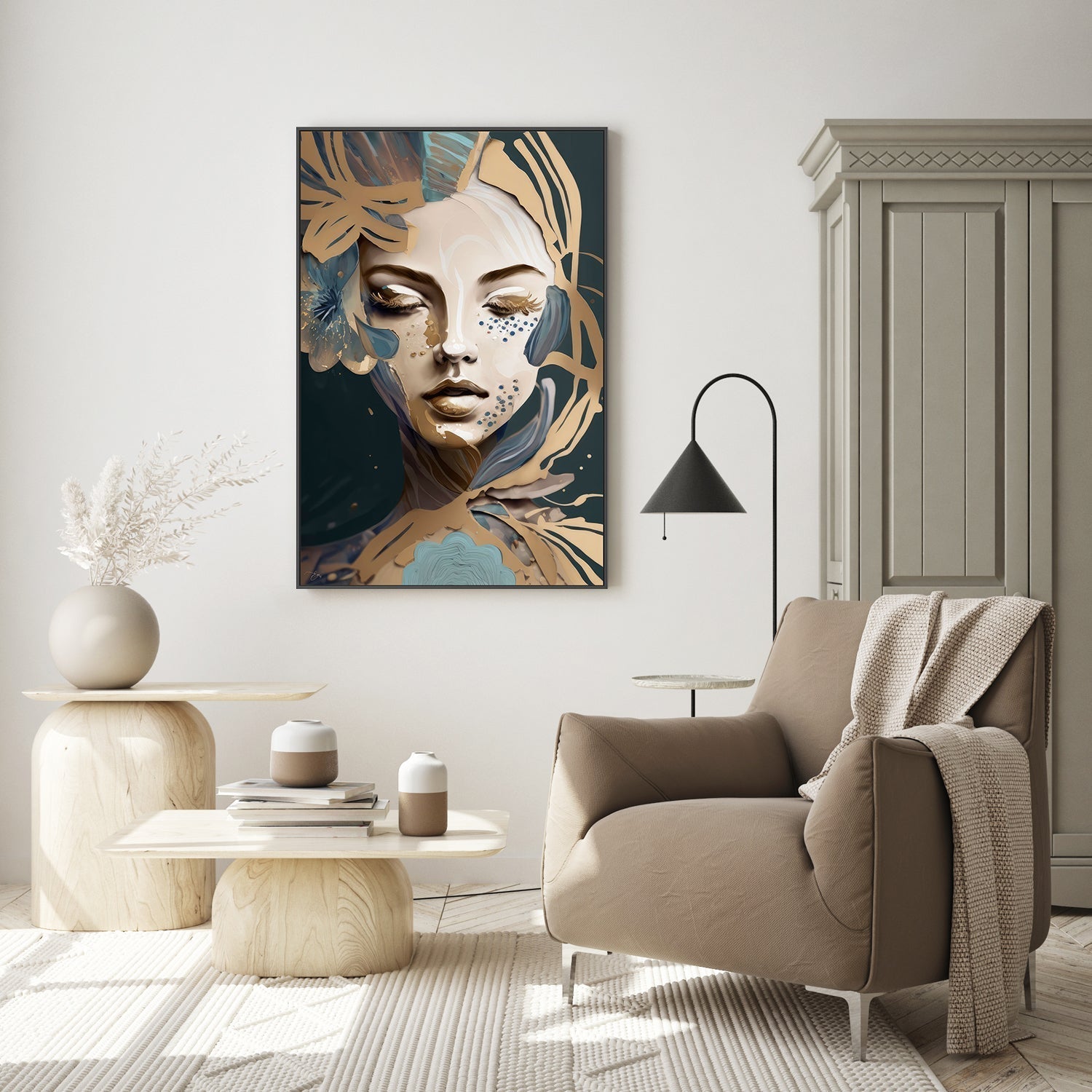 wall-art-print-canvas-poster-framed-Azura , By Bella Eve-GIOIA-WALL-ART