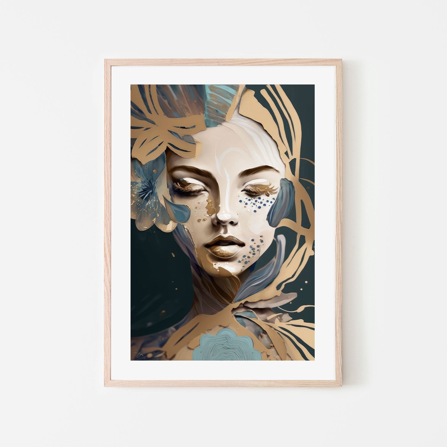 wall-art-print-canvas-poster-framed-Azura , By Bella Eve-GIOIA-WALL-ART