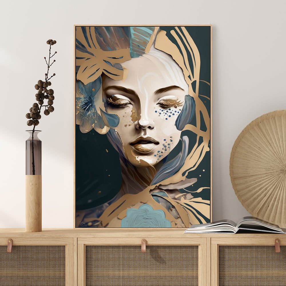 wall-art-print-canvas-poster-framed-Azura , By Bella Eve-GIOIA-WALL-ART