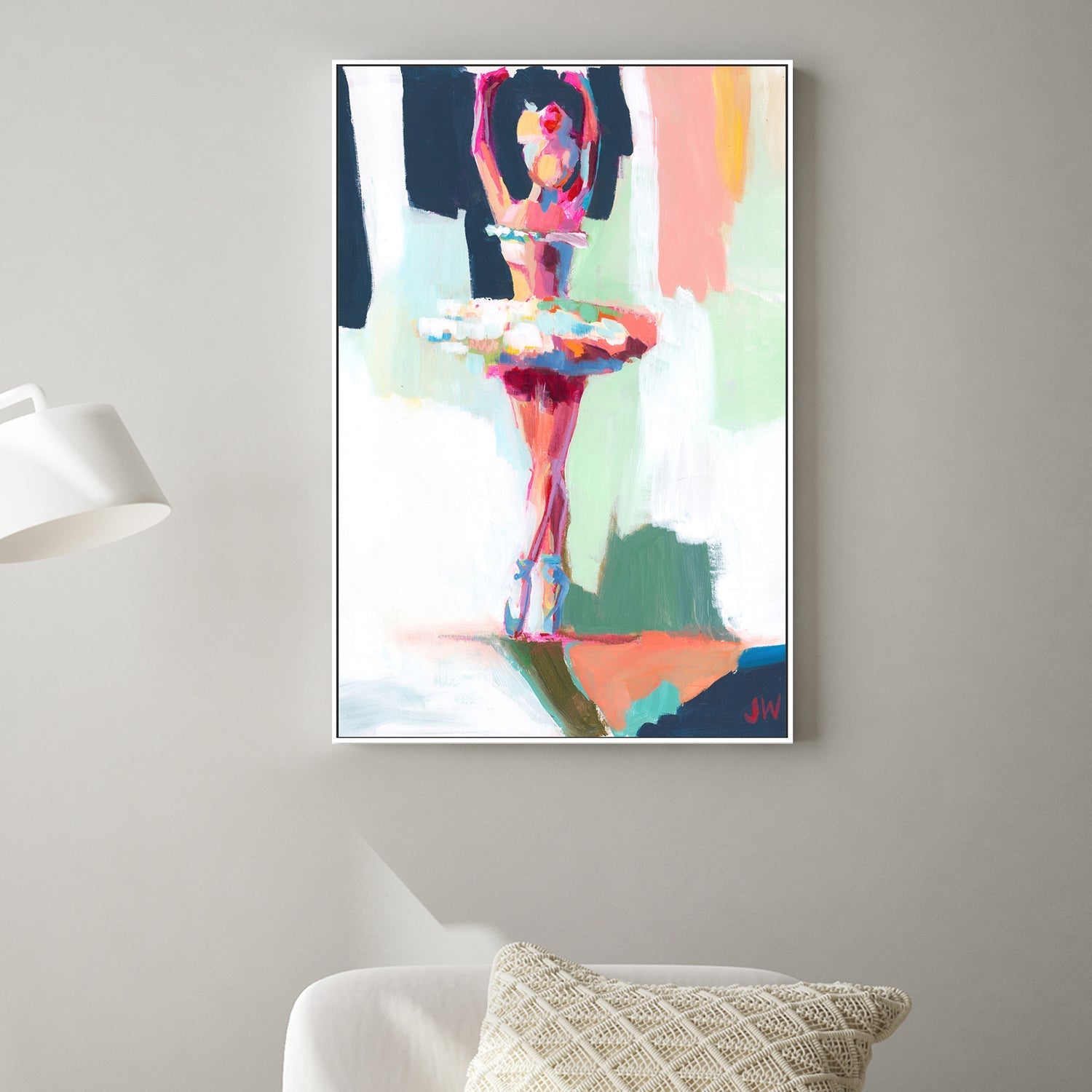 wall-art-print-canvas-poster-framed-Ballerina , By Jenny Westenhofer Art-2