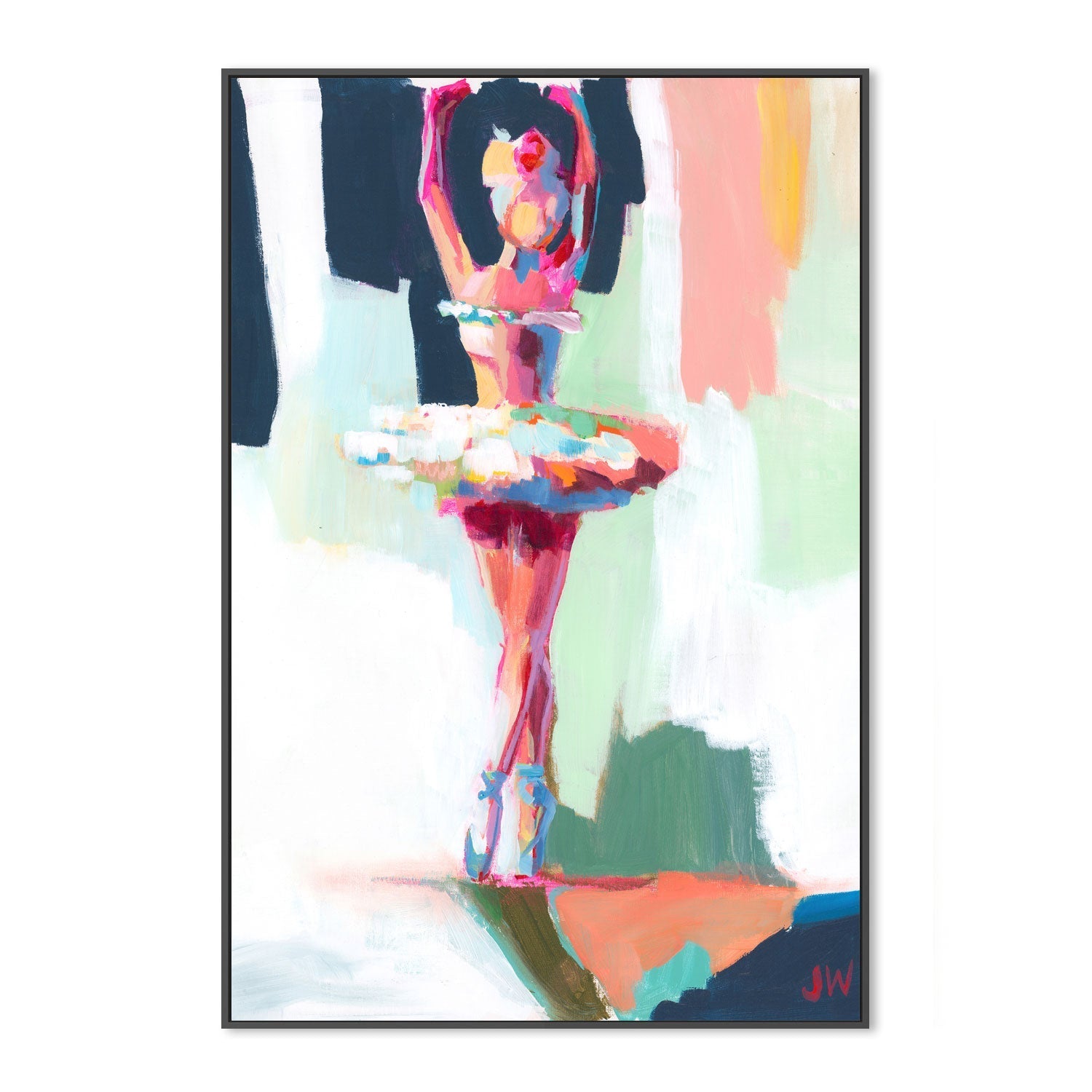 wall-art-print-canvas-poster-framed-Ballerina , By Jenny Westenhofer Art-3