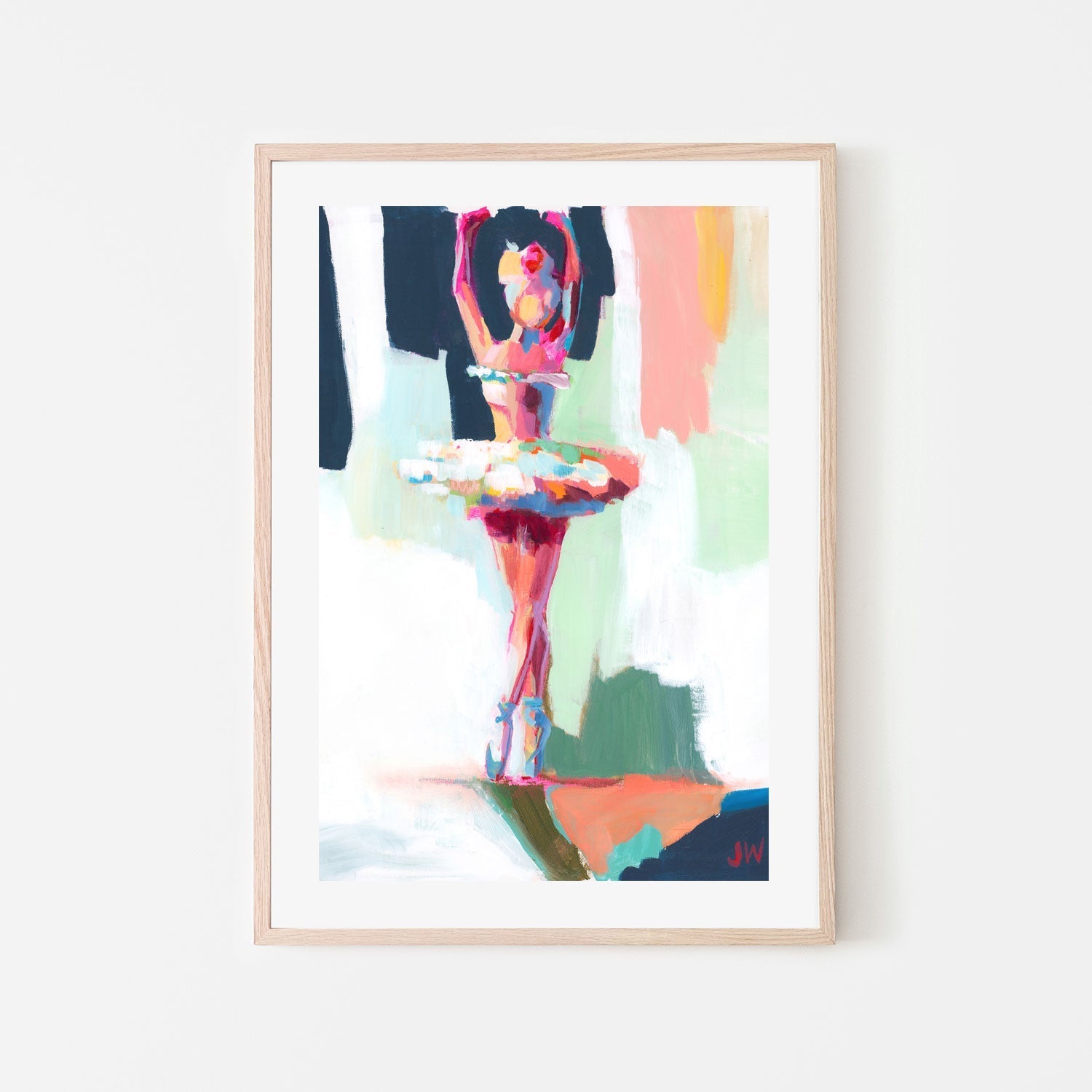 wall-art-print-canvas-poster-framed-Ballerina , By Jenny Westenhofer Art-6