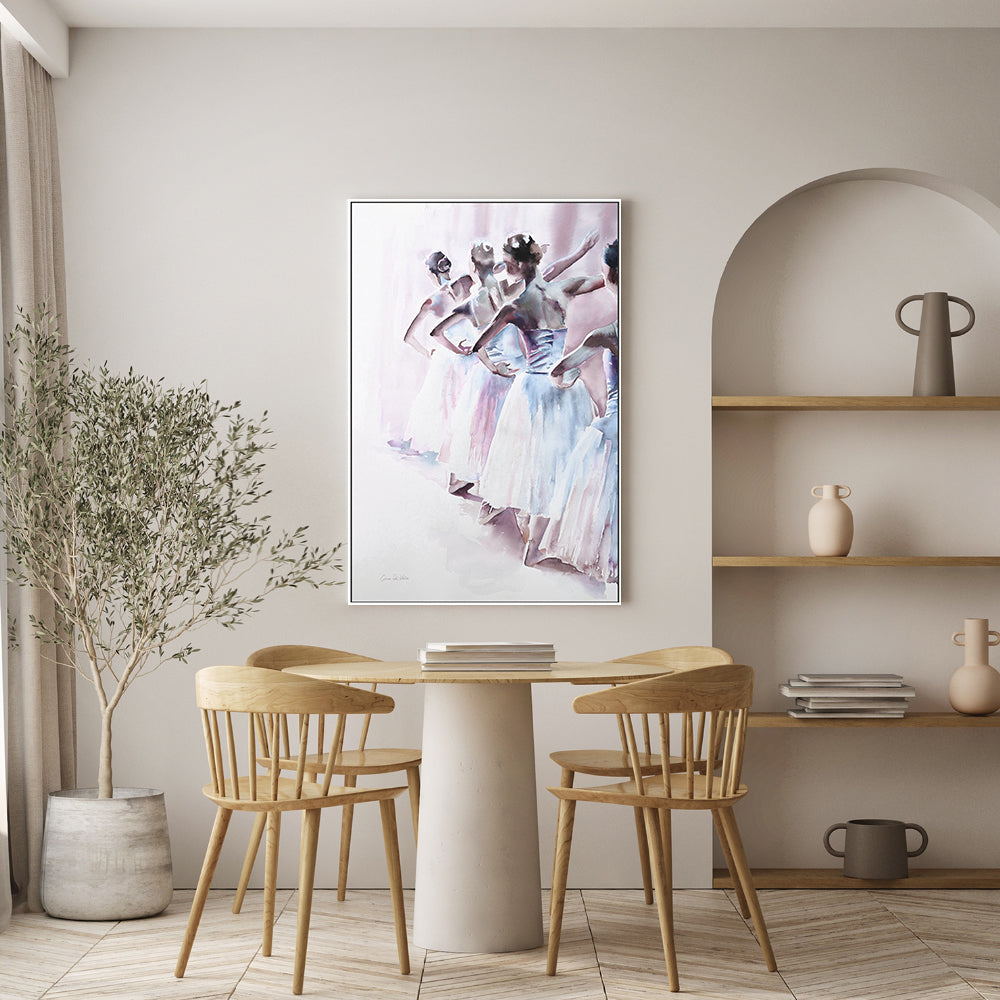 wall-art-print-canvas-poster-framed-Ballet Rehearsal , By Aimee Del Valle-GIOIA-WALL-ART