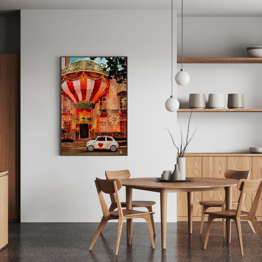 wall-art-print-canvas-poster-framed-Balloon house , By Ekaterina Zagorska-7