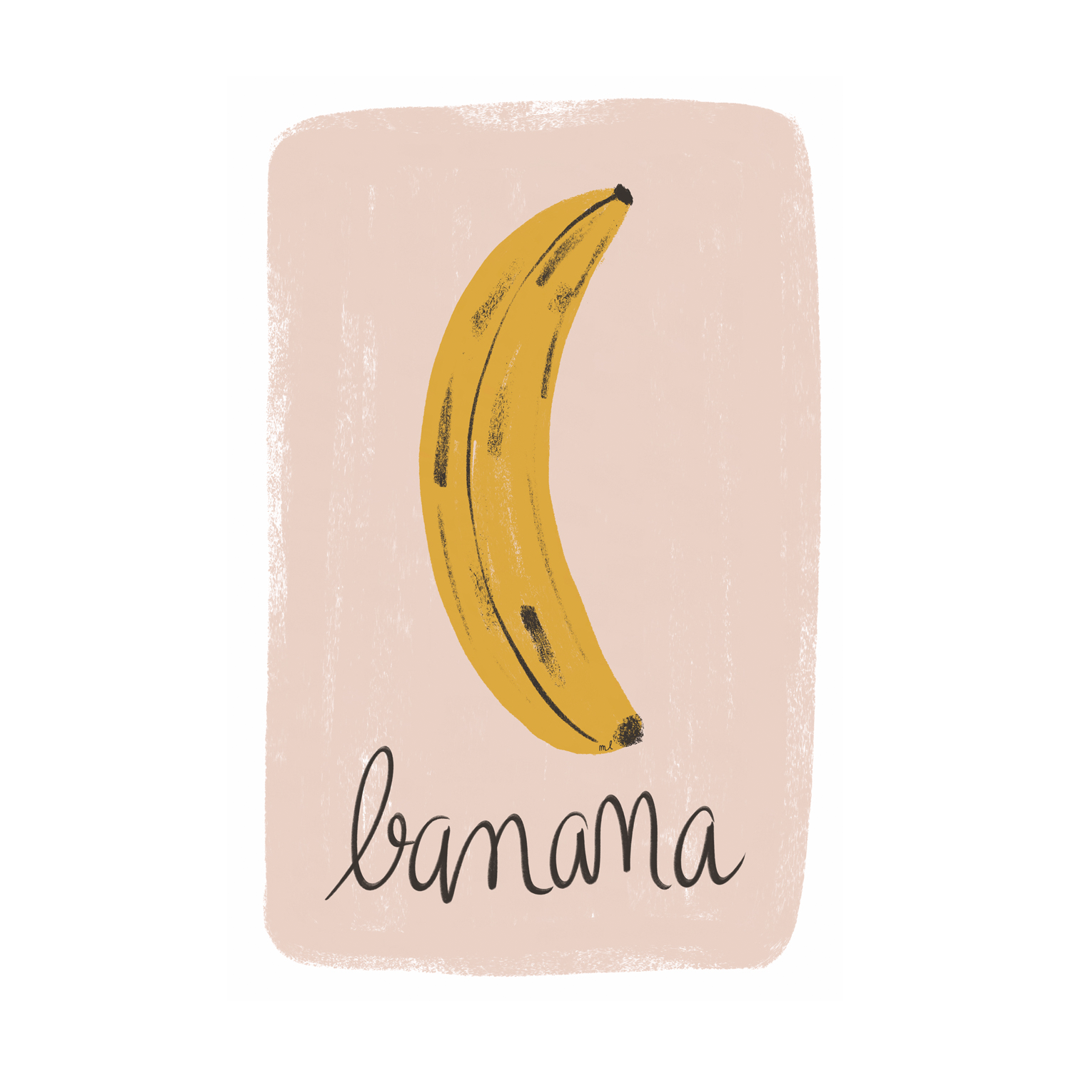 wall-art-print-canvas-poster-framed-Banana , By Menina Lisboa-1