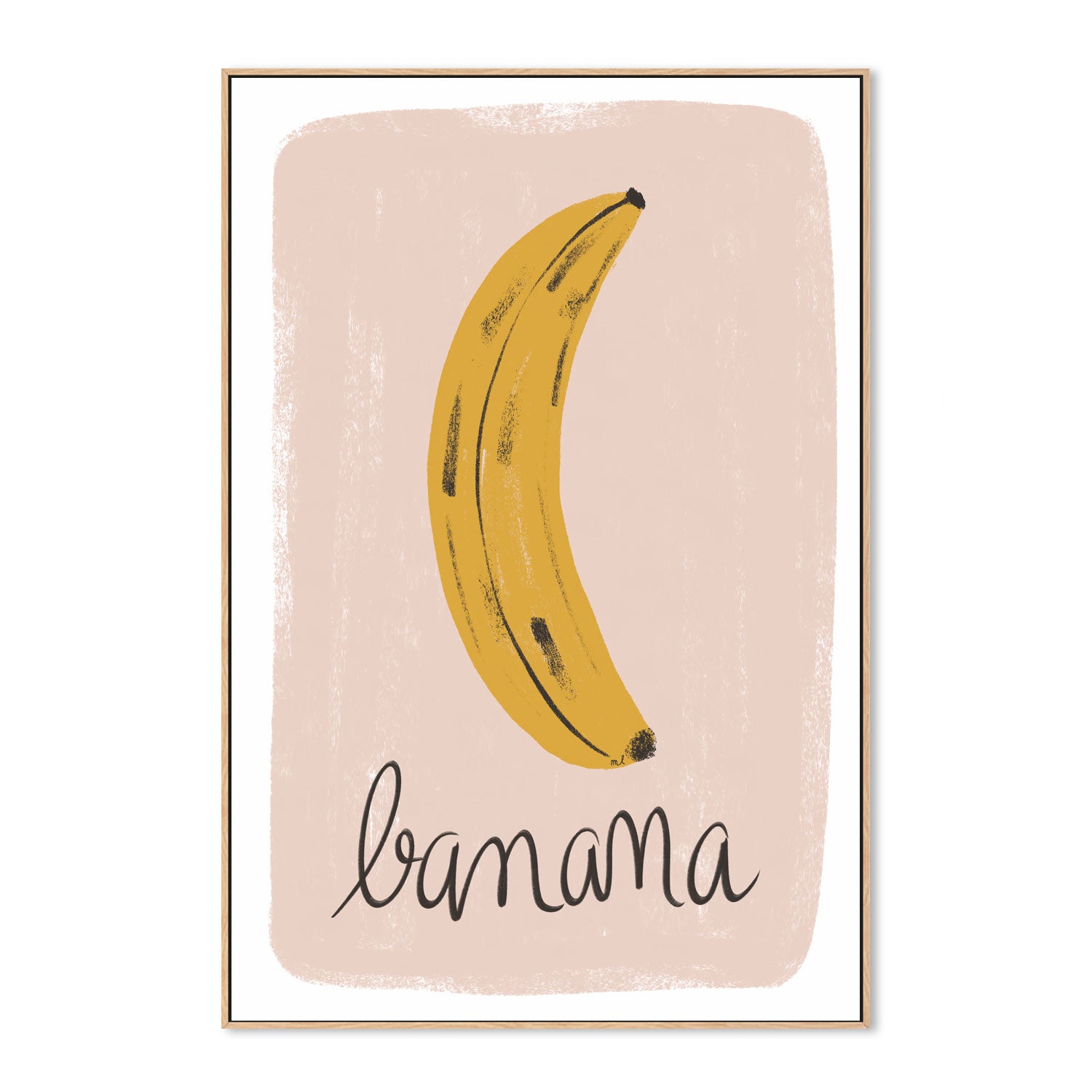 wall-art-print-canvas-poster-framed-Banana , By Menina Lisboa-4