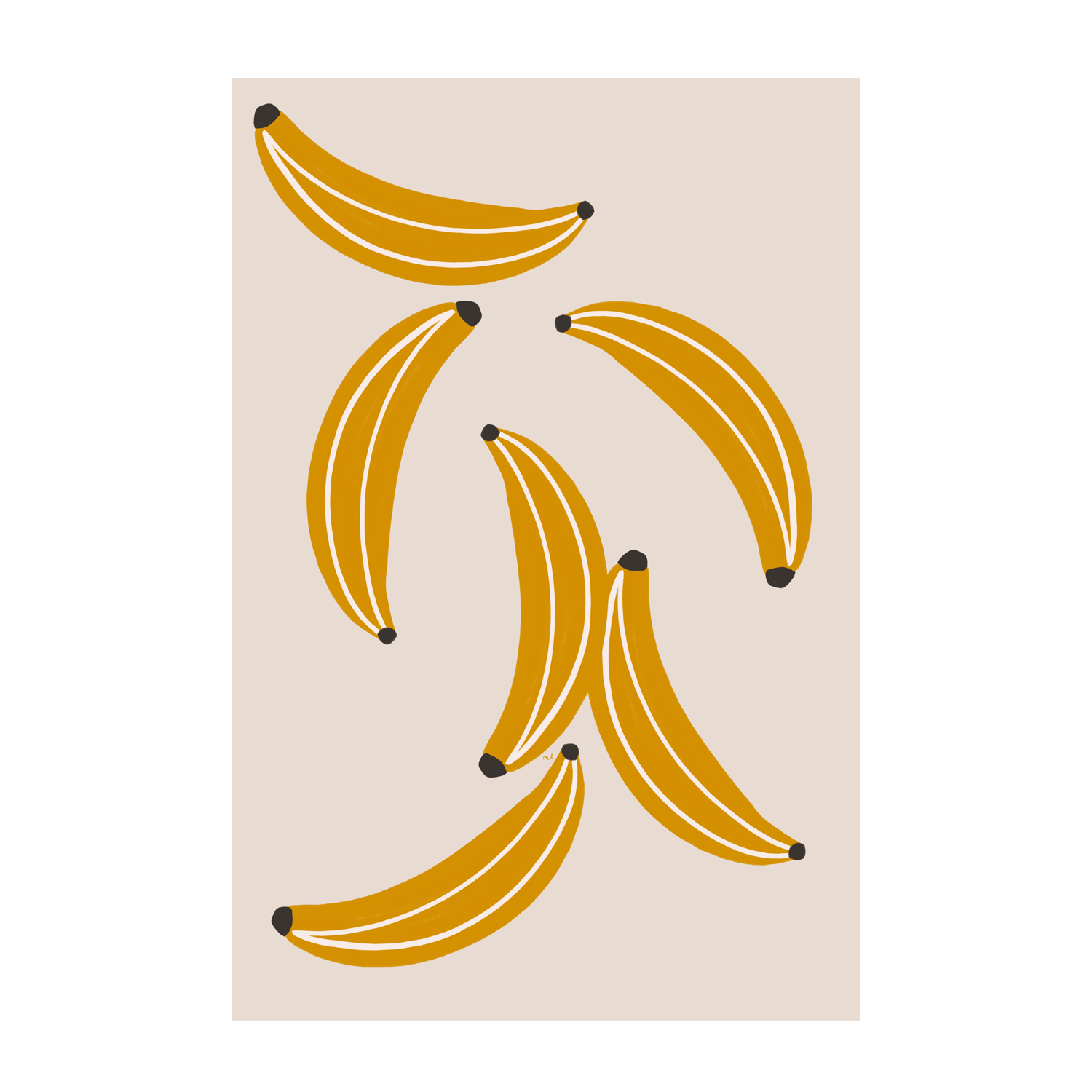 wall-art-print-canvas-poster-framed-Bananas , By Menina Lisboa-1