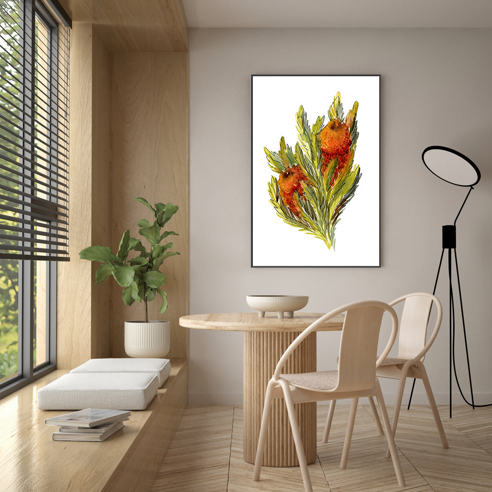 wall-art-print-canvas-poster-framed-Banksia Ashbyi , By Jessie Mitchelson-GIOIA-WALL-ART