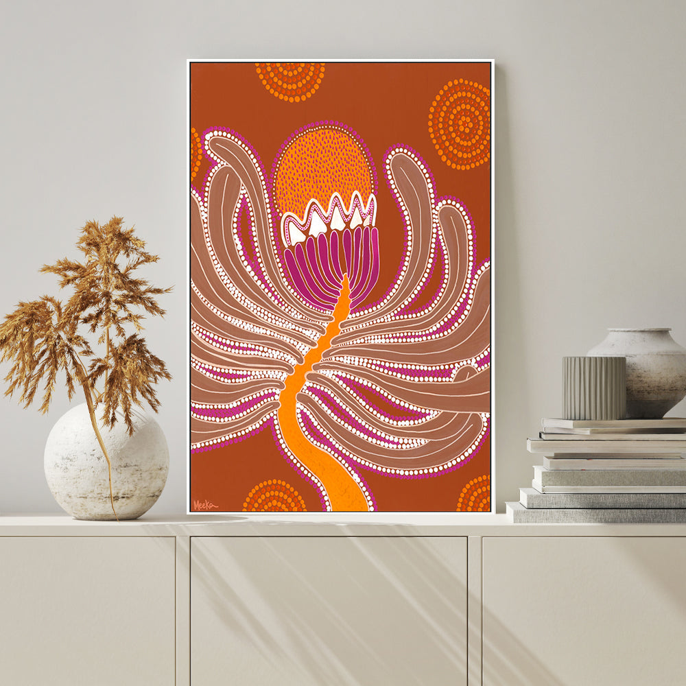 wall-art-print-canvas-poster-framed-Banksia , By Domica Hill-GIOIA-WALL-ART