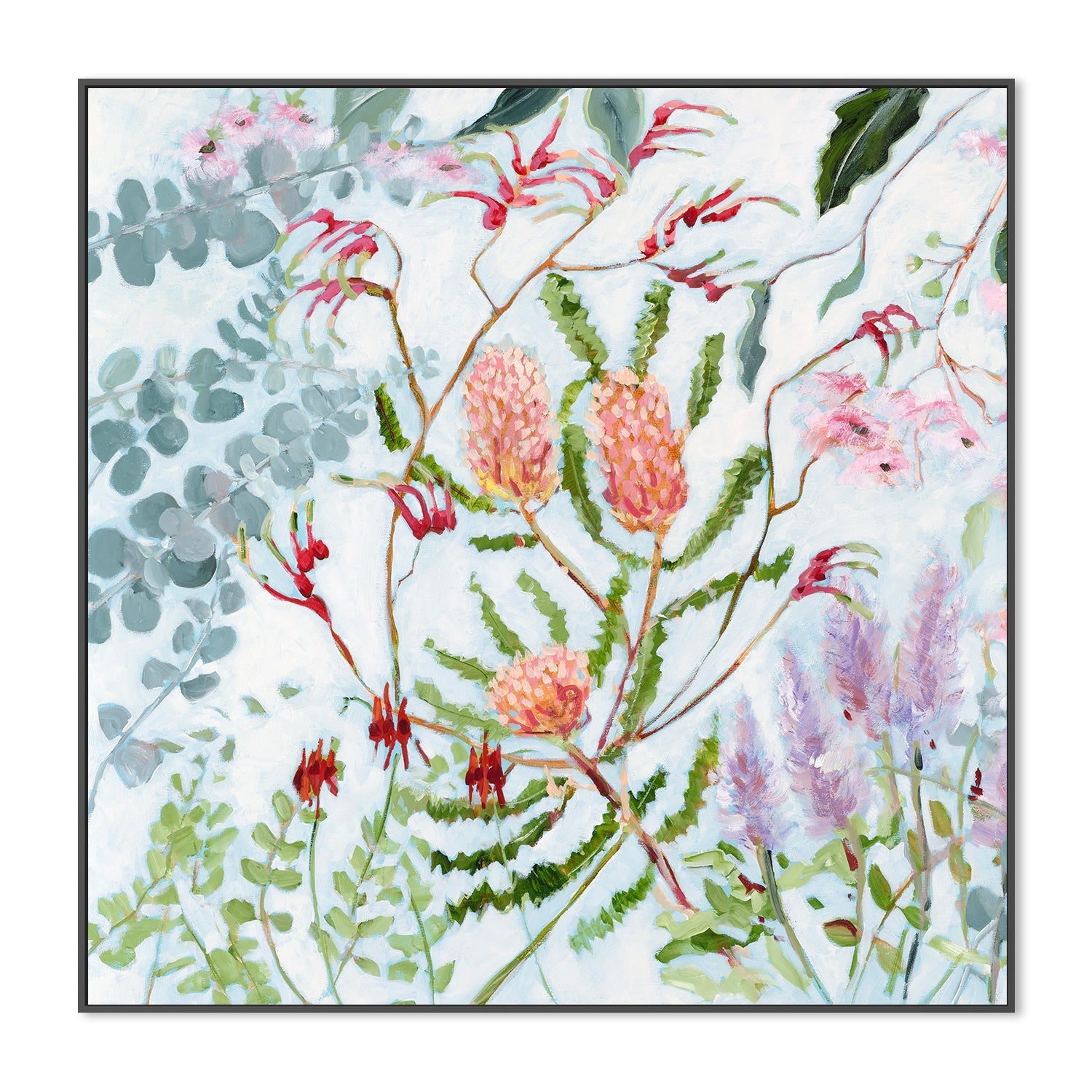 wall-art-print-canvas-poster-framed-Banksia In Bloom , By Meredith Howse-3