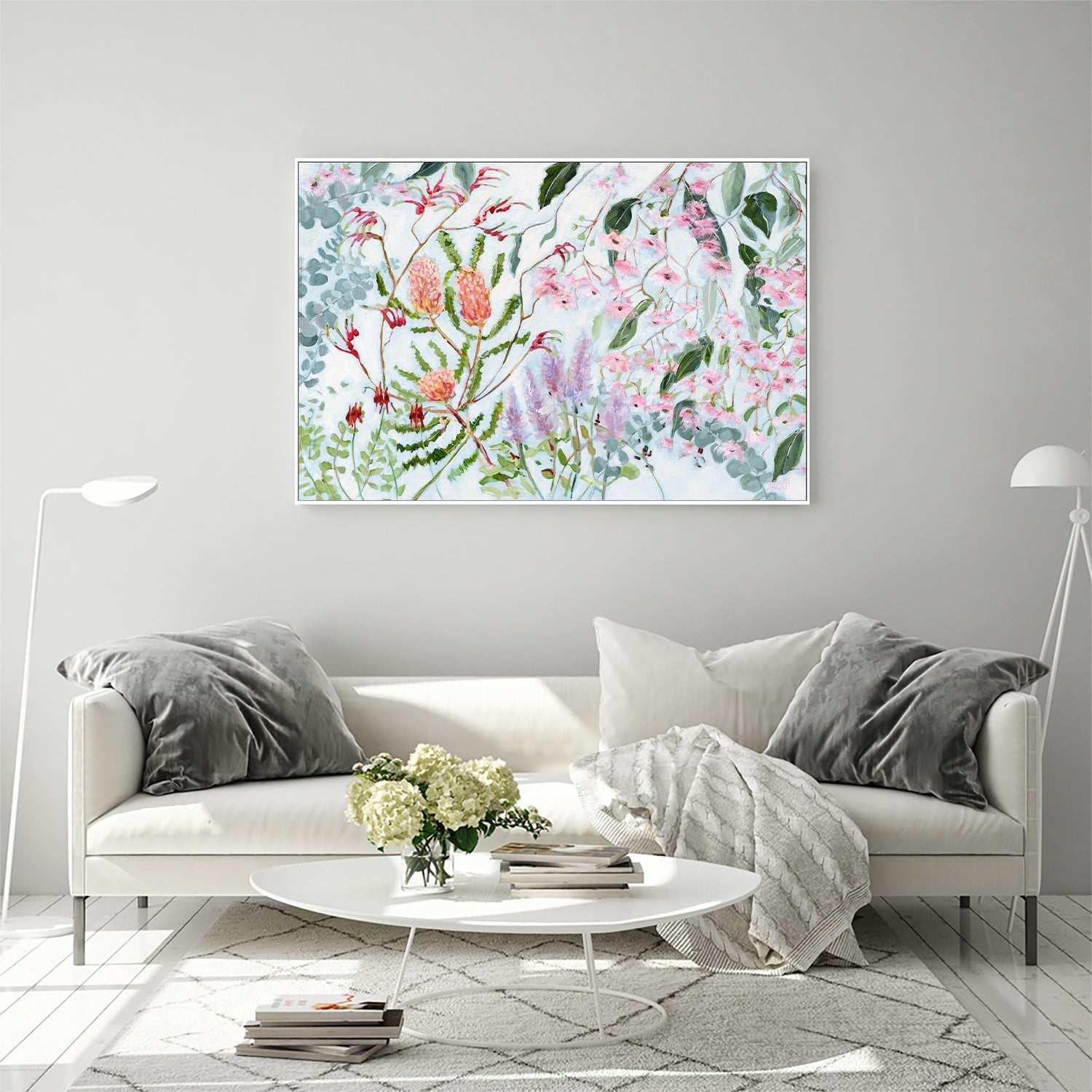 wall-art-print-canvas-poster-framed-Banksia, Style B , By Meredith Howse-7