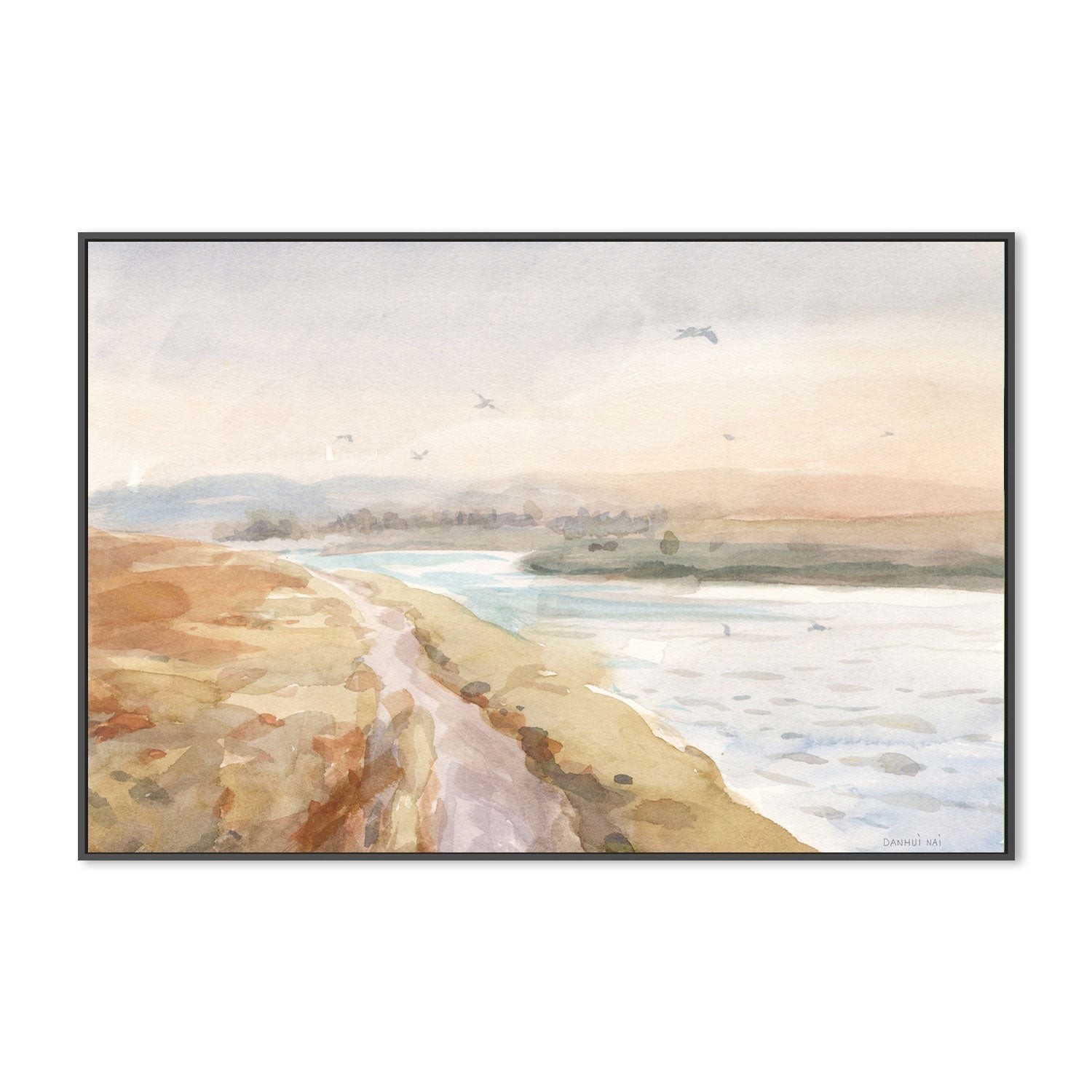 wall-art-print-canvas-poster-framed-Bay Walk-by-Danhui Nai-Gioia Wall Art