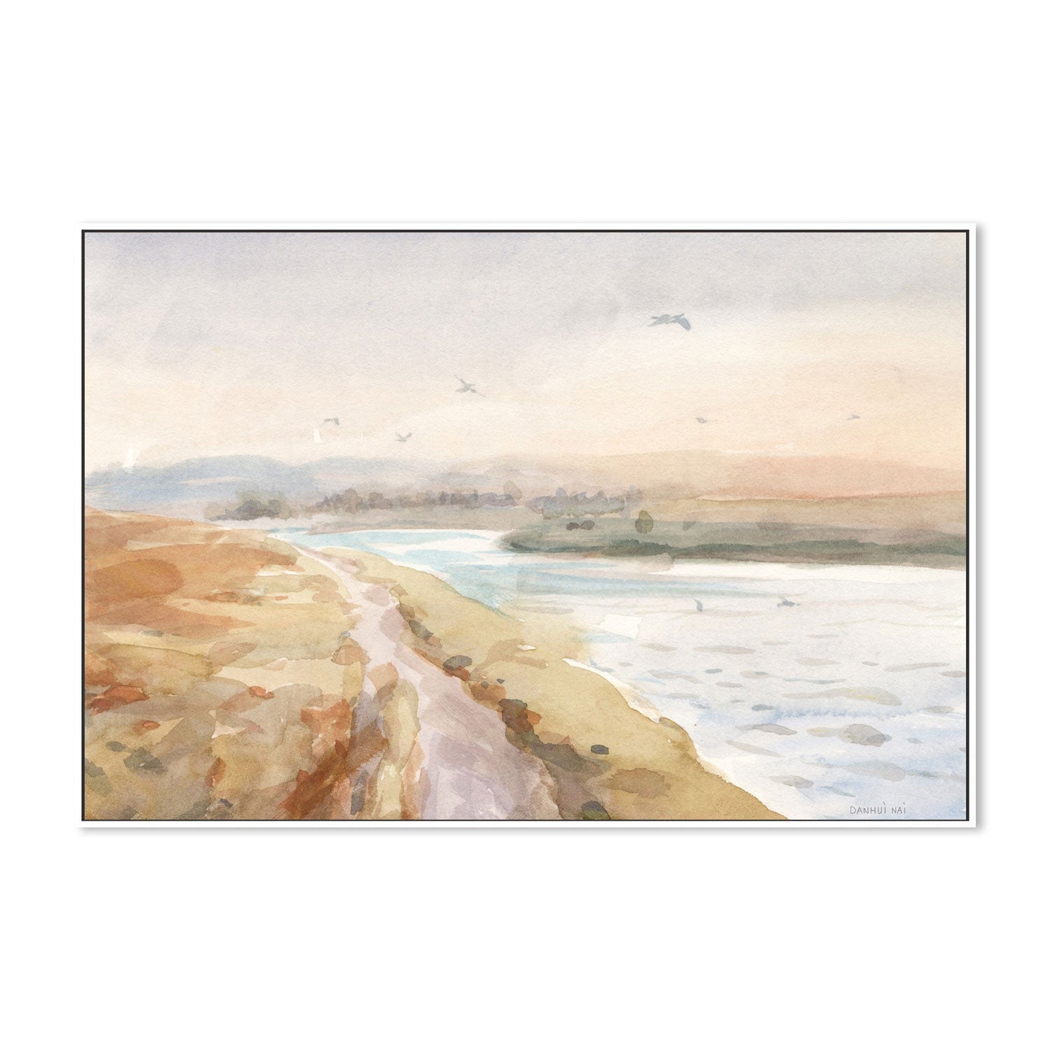 wall-art-print-canvas-poster-framed-Bay Walk-by-Danhui Nai-Gioia Wall Art