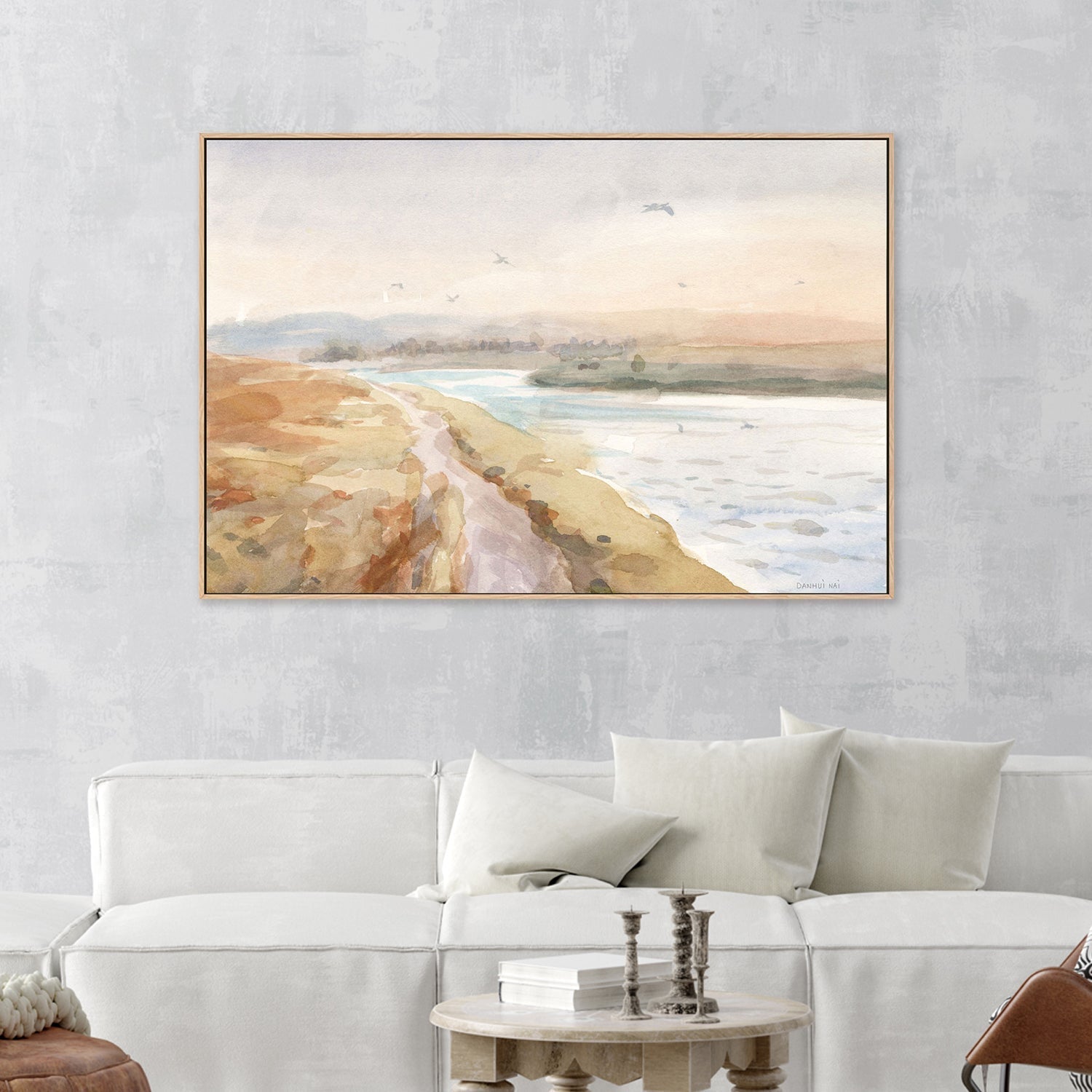 wall-art-print-canvas-poster-framed-Bay Walk-by-Danhui Nai-Gioia Wall Art