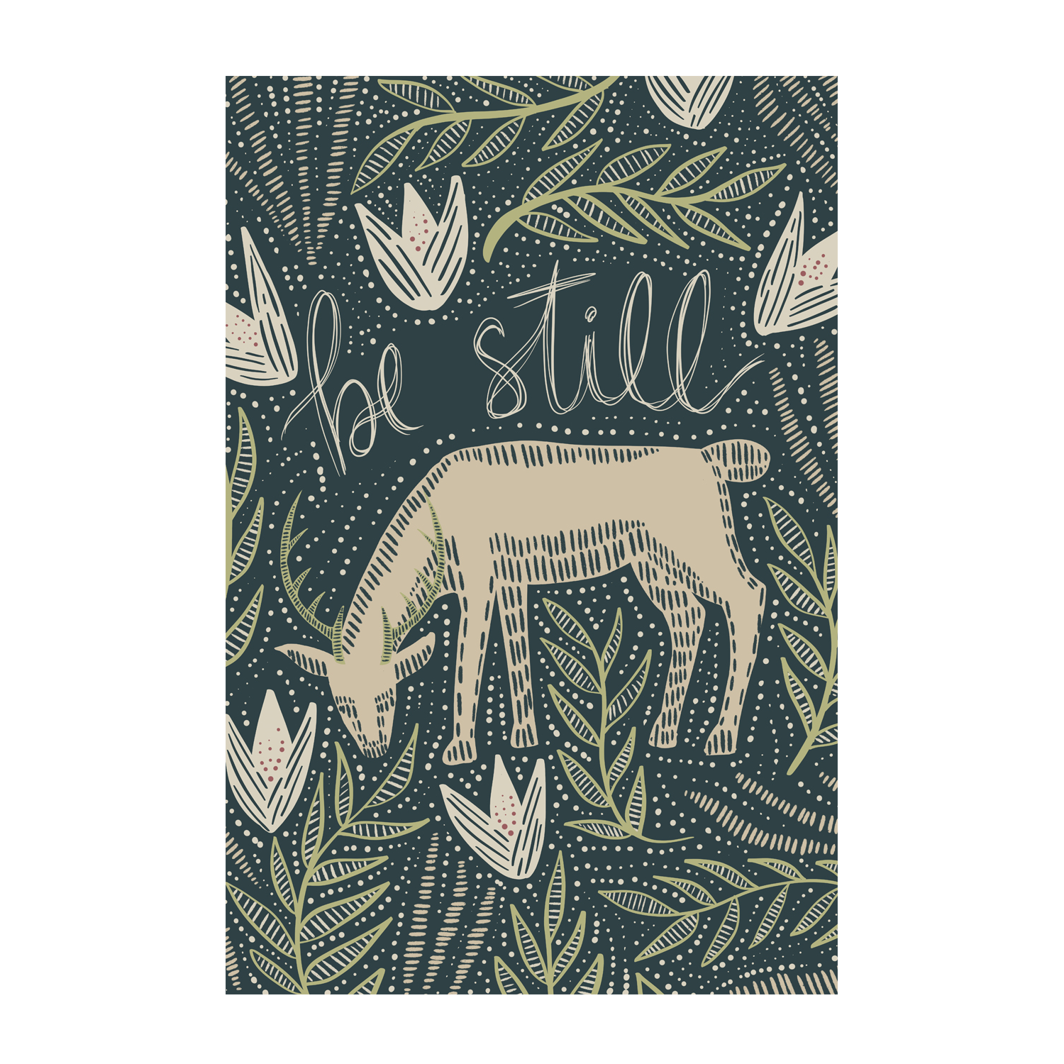 wall-art-print-canvas-poster-framed-Be Still , By Emily Wood-1