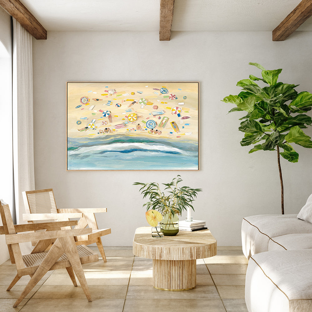 wall-art-print-canvas-poster-framed-Beach Day , By Silvia Vassileva-GIOIA-WALL-ART