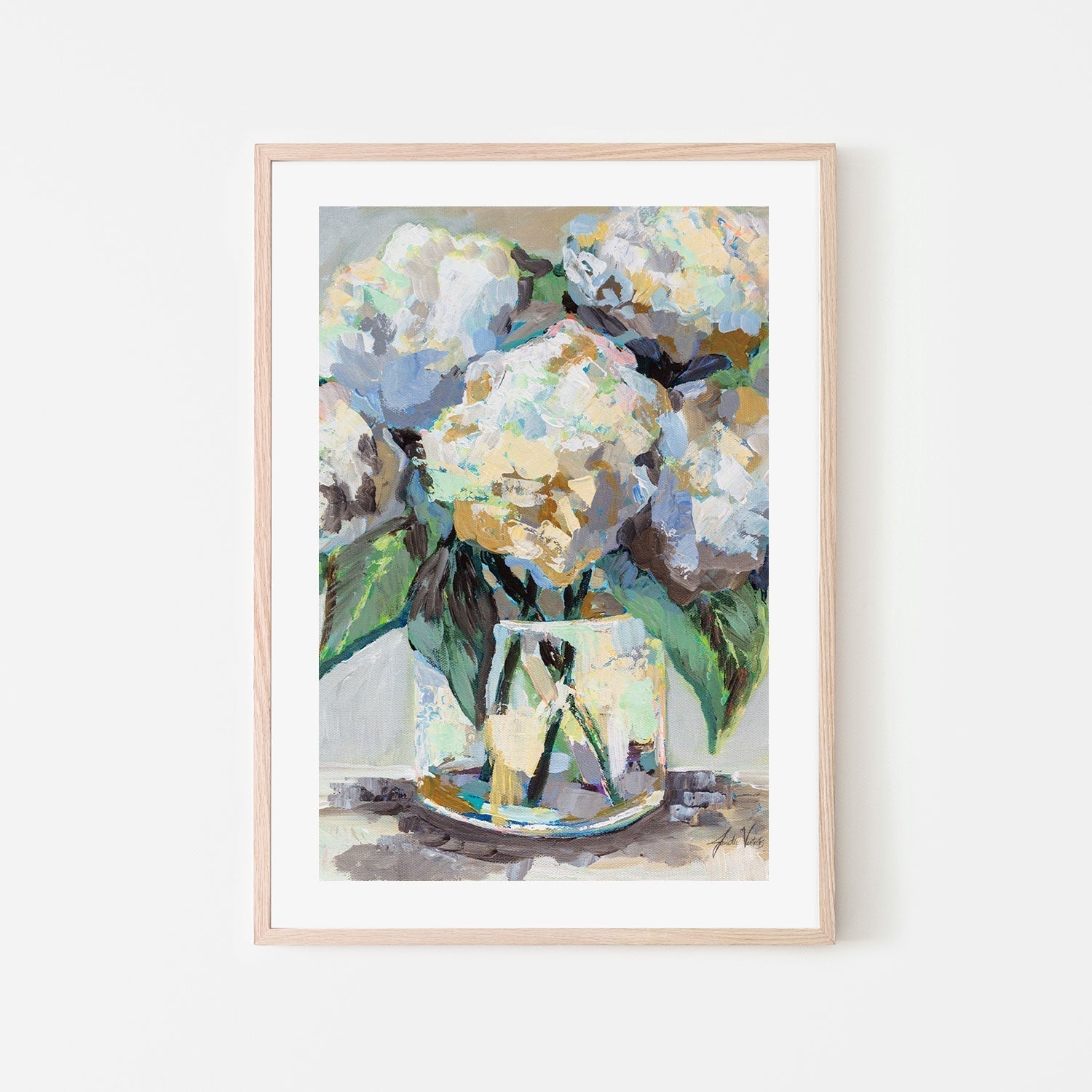 wall-art-print-canvas-poster-framed-Beach House Bouquet-by-Jeanette Vertentes-Gioia Wall Art