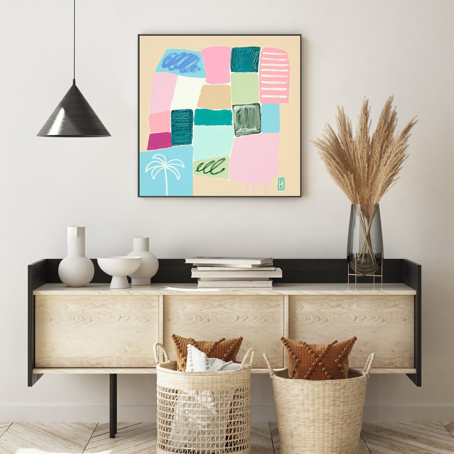 wall-art-print-canvas-poster-framed-Beach Please , By Poppy Key-7