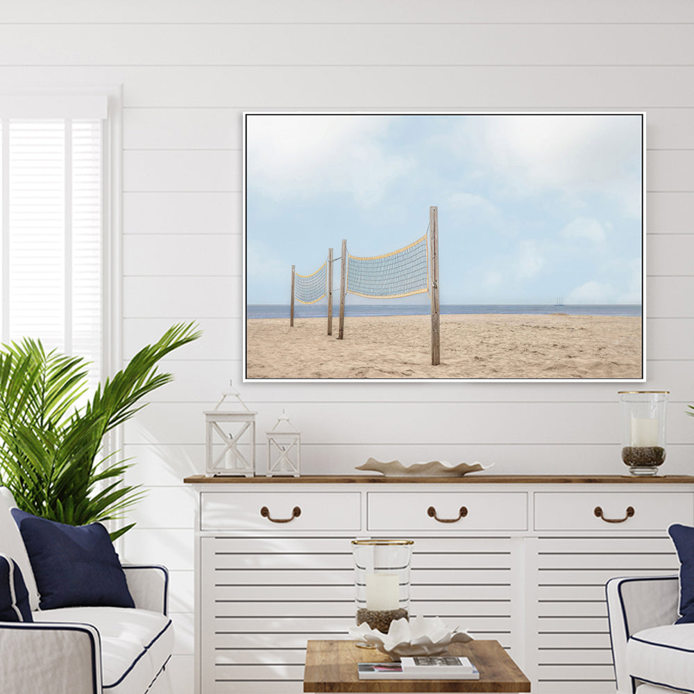 wall-art-print-canvas-poster-framed-Beach Volleyball , By Gilbert Claes-GIOIA-WALL-ART