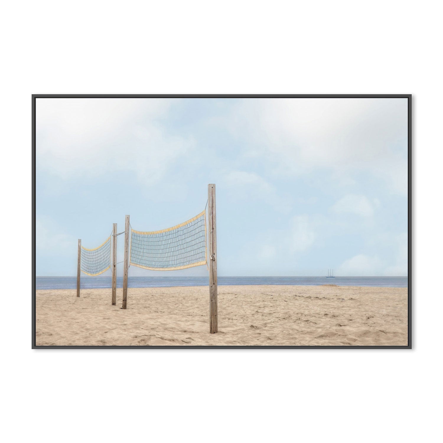 wall-art-print-canvas-poster-framed-Beach Volleyball , By Gilbert Claes-GIOIA-WALL-ART