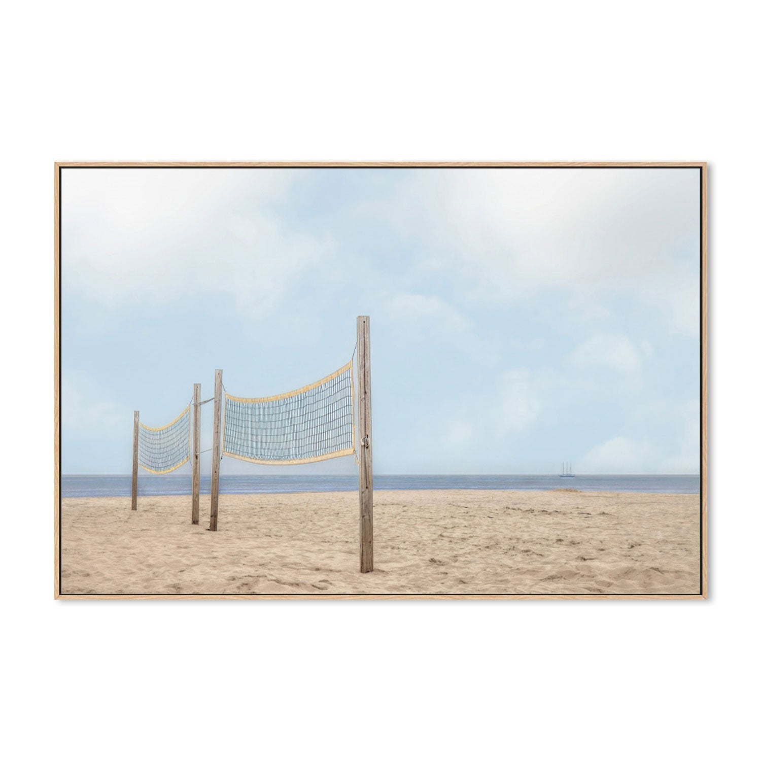 wall-art-print-canvas-poster-framed-Beach Volleyball , By Gilbert Claes-GIOIA-WALL-ART