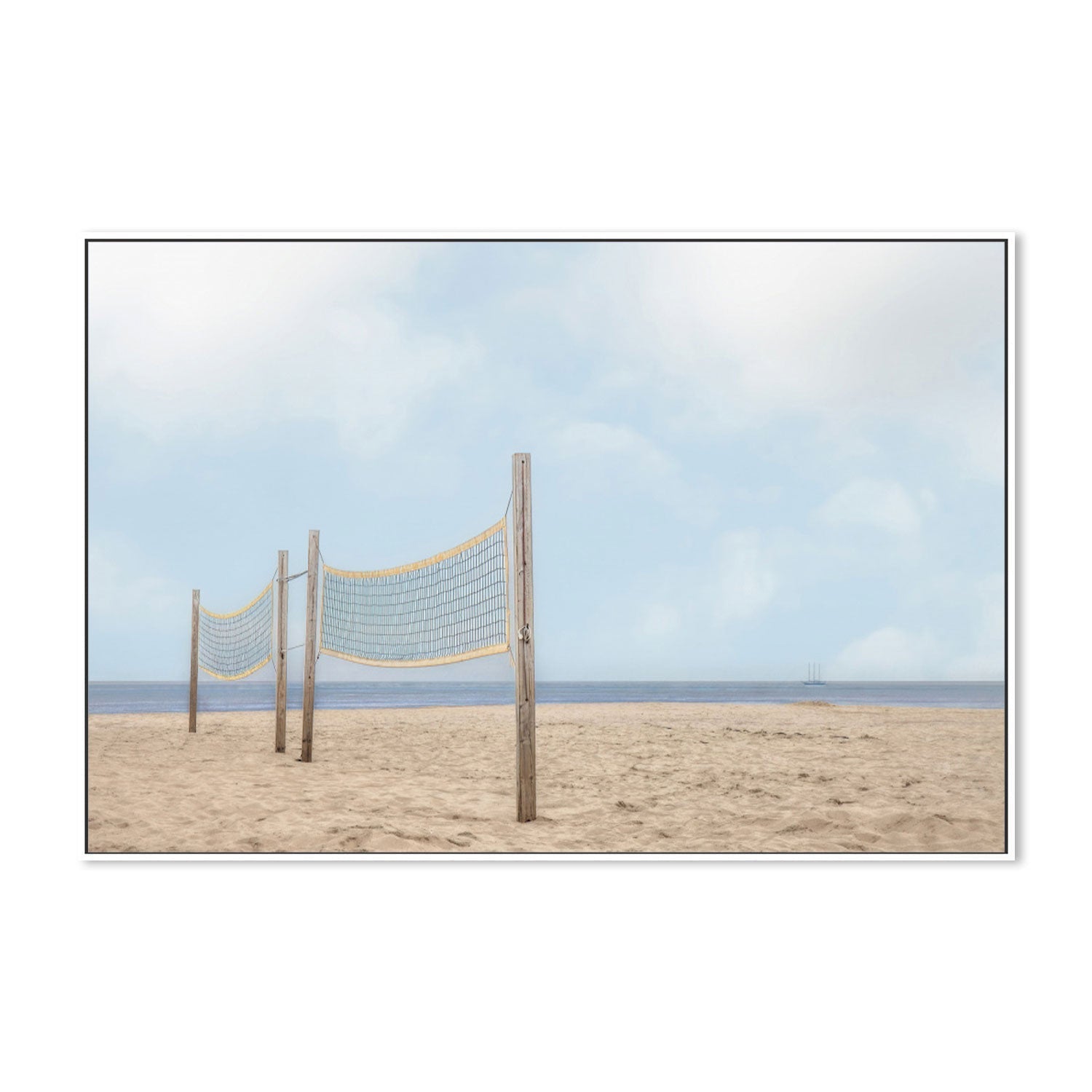 wall-art-print-canvas-poster-framed-Beach Volleyball , By Gilbert Claes-GIOIA-WALL-ART