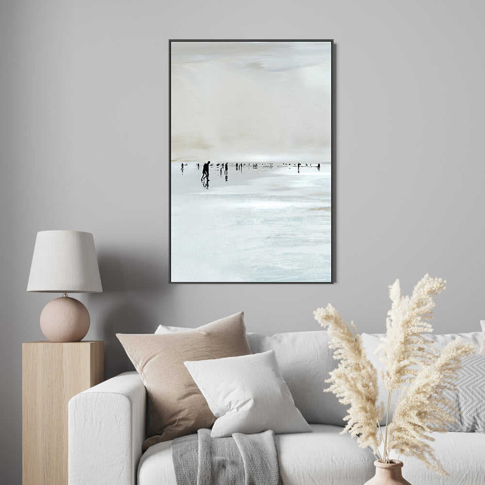 wall-art-print-canvas-poster-framed-Beachy landscape , By Dan Hobday-GIOIA-WALL-ART