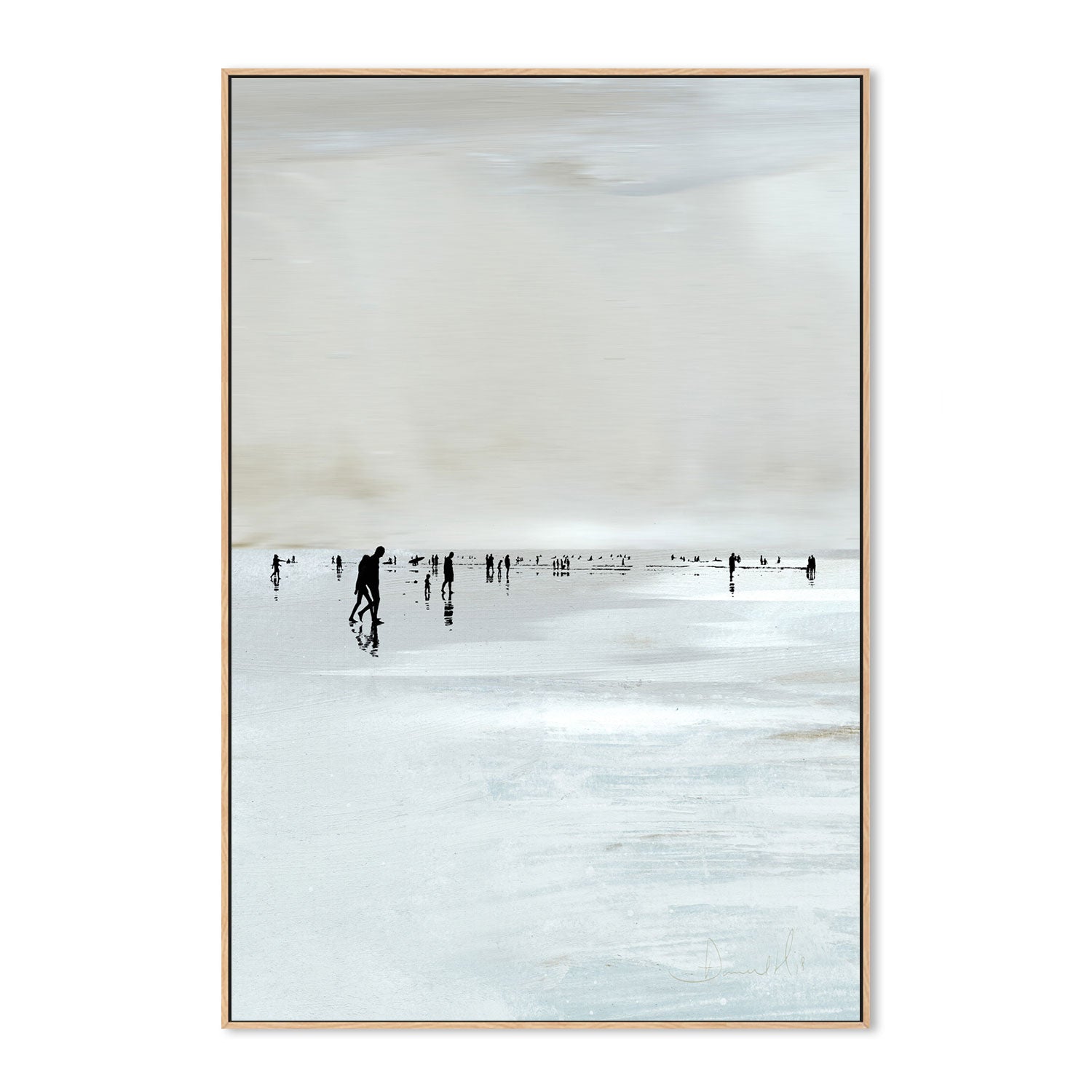 wall-art-print-canvas-poster-framed-Beachy landscape , By Dan Hobday-GIOIA-WALL-ART