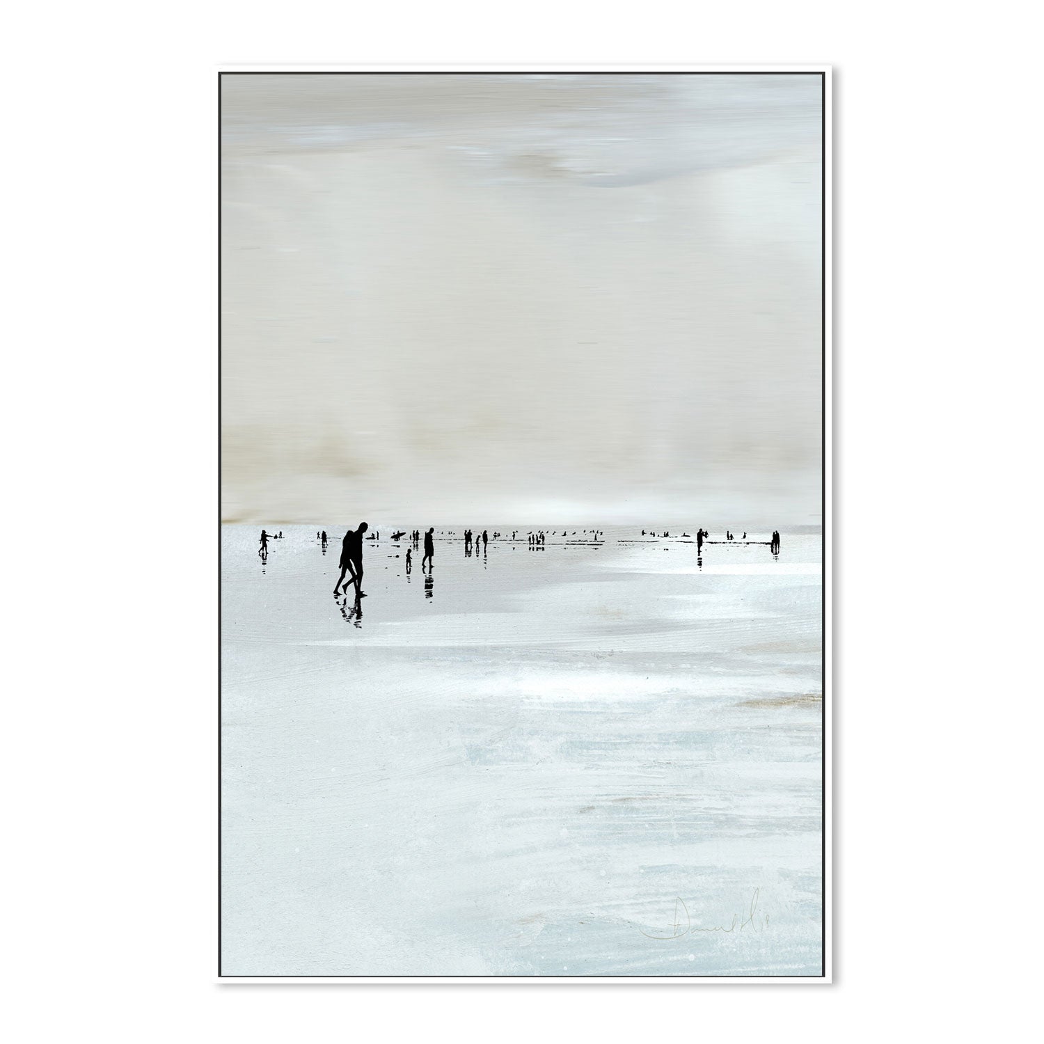 wall-art-print-canvas-poster-framed-Beachy landscape , By Dan Hobday-GIOIA-WALL-ART