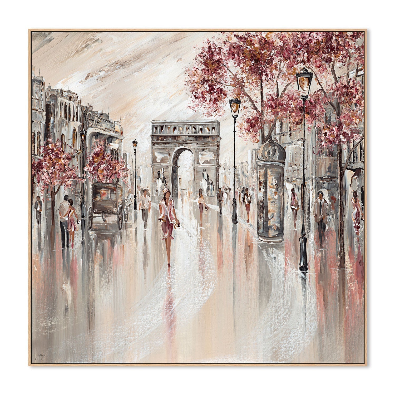 wall-art-print-canvas-poster-framed-Beautiful Paris , By Isabella Karolewicz-4