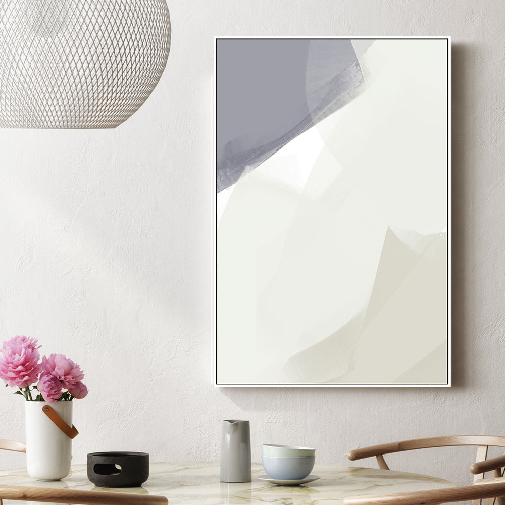 wall-art-print-canvas-poster-framed-Beige and Lilac Abstract, Style B , By Karine Tonial Grimm-GIOIA-WALL-ART