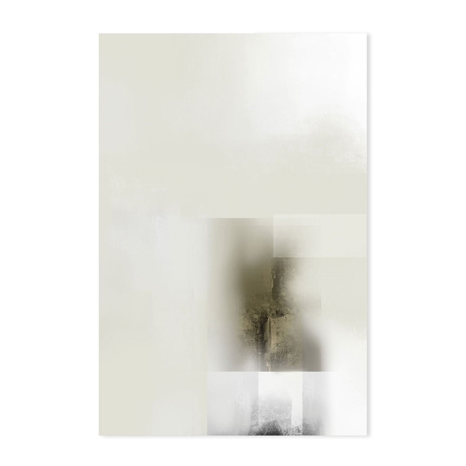 wall-art-print-canvas-poster-framed-Beige Blurred Edges-GIOIA-WALL-ART