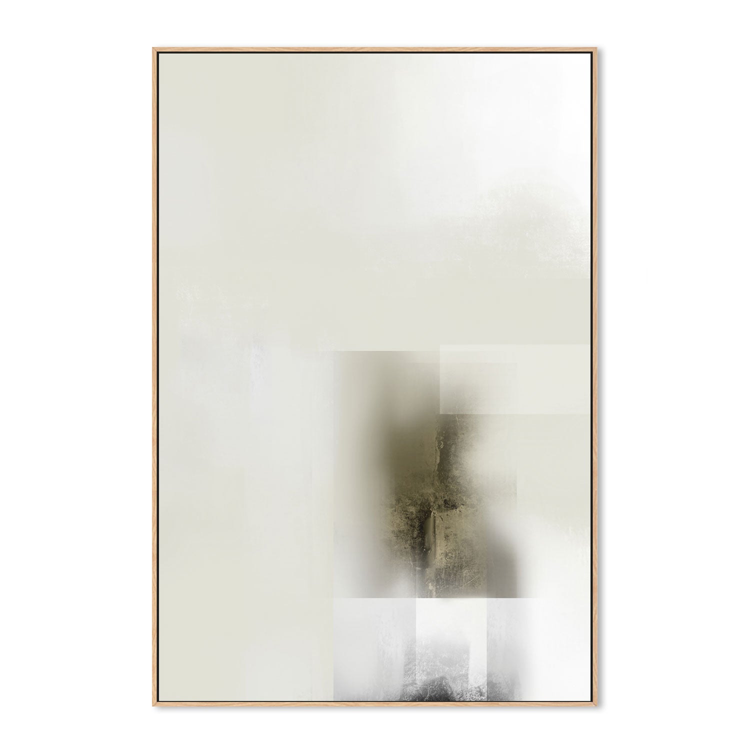 wall-art-print-canvas-poster-framed-Beige Blurred Edges-GIOIA-WALL-ART