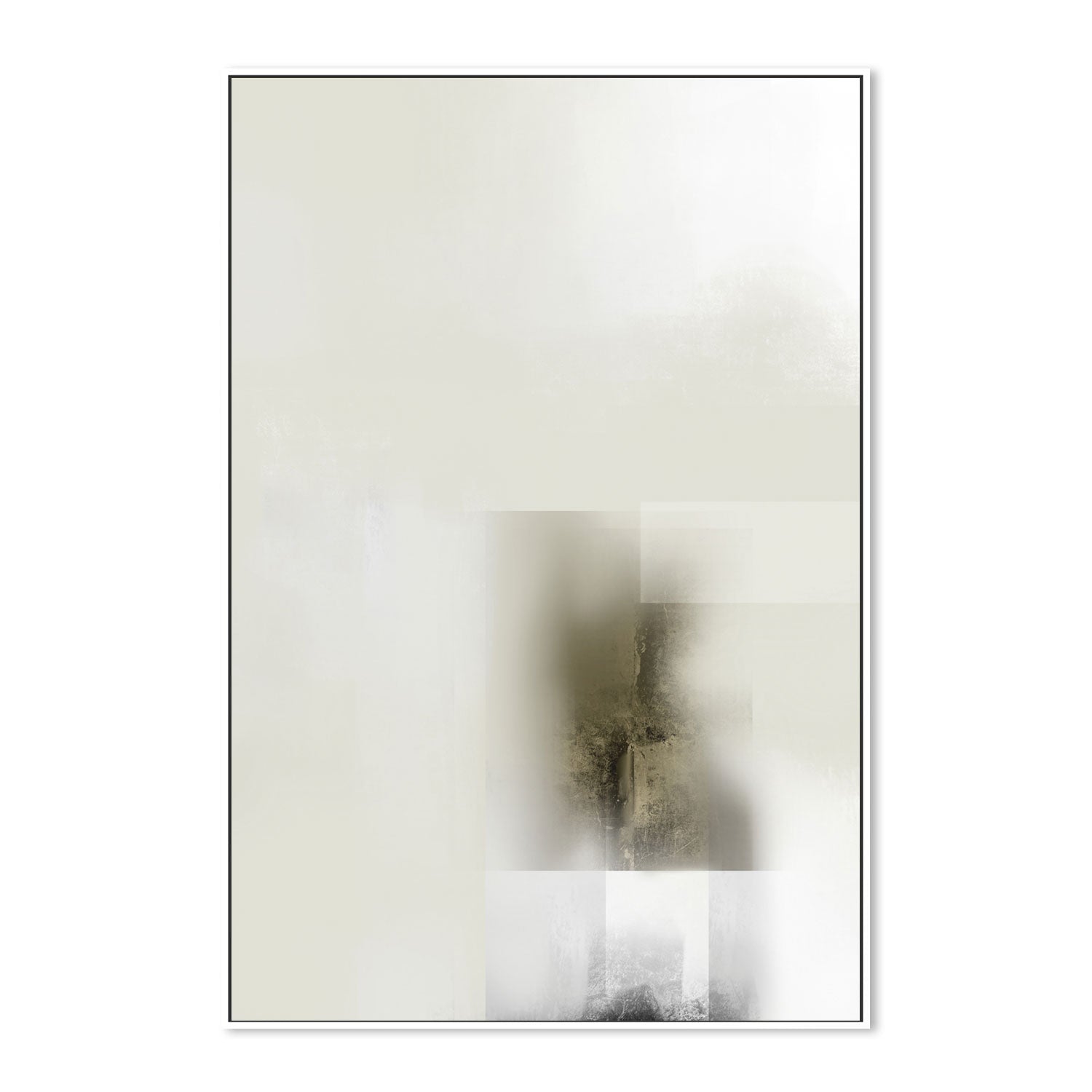 wall-art-print-canvas-poster-framed-Beige Blurred Edges-GIOIA-WALL-ART