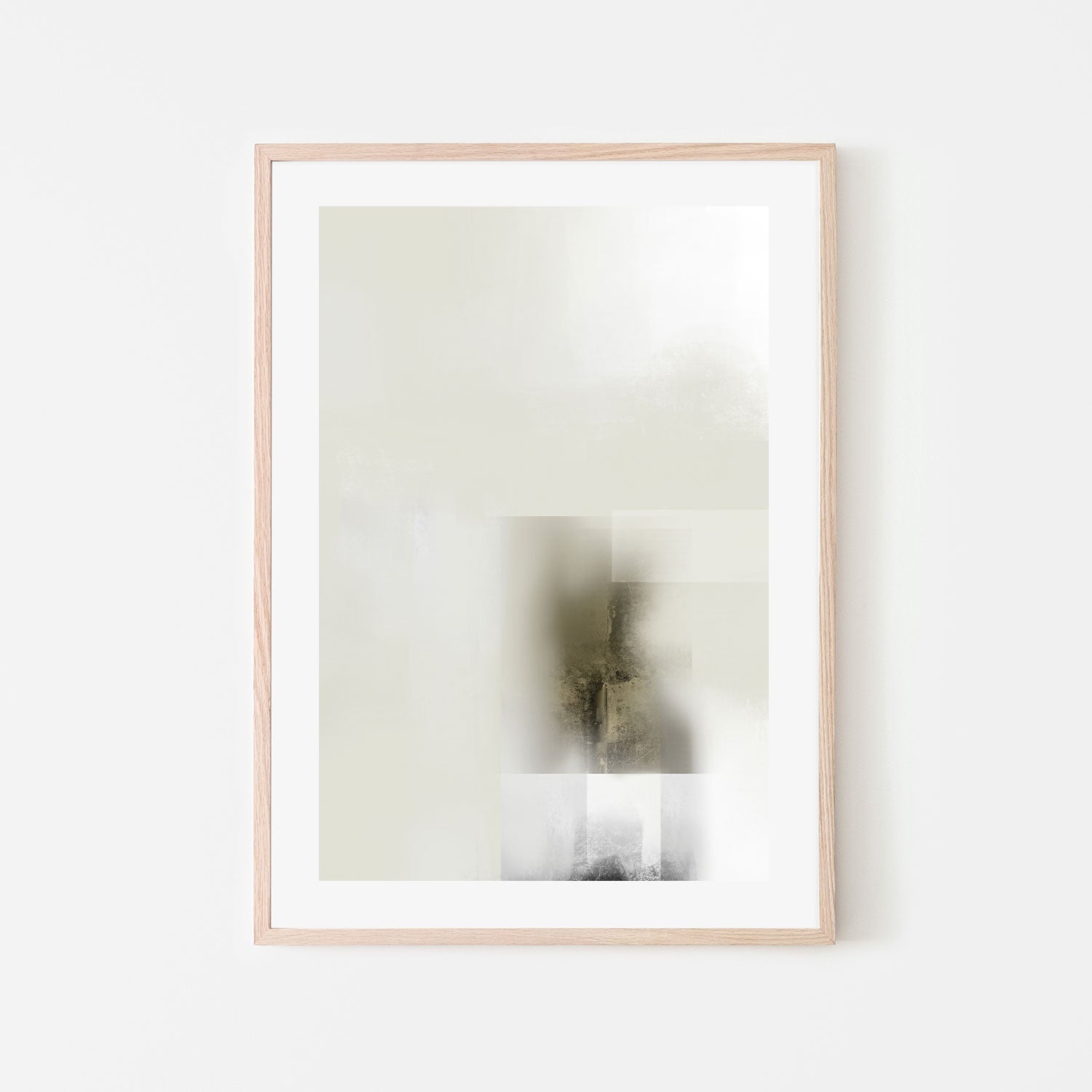 wall-art-print-canvas-poster-framed-Beige Blurred Edges-GIOIA-WALL-ART