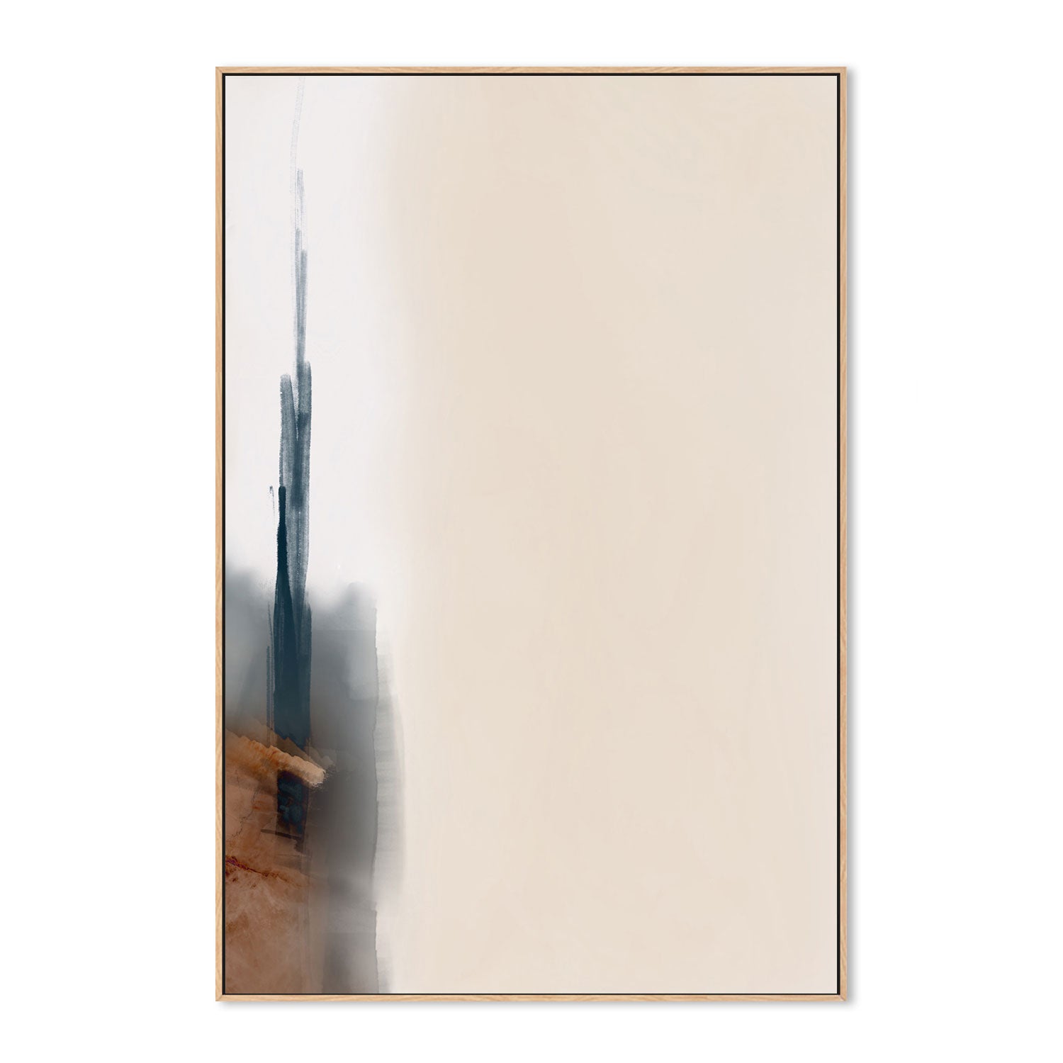 wall-art-print-canvas-poster-framed-Beige Fondness, Style D-GIOIA-WALL-ART