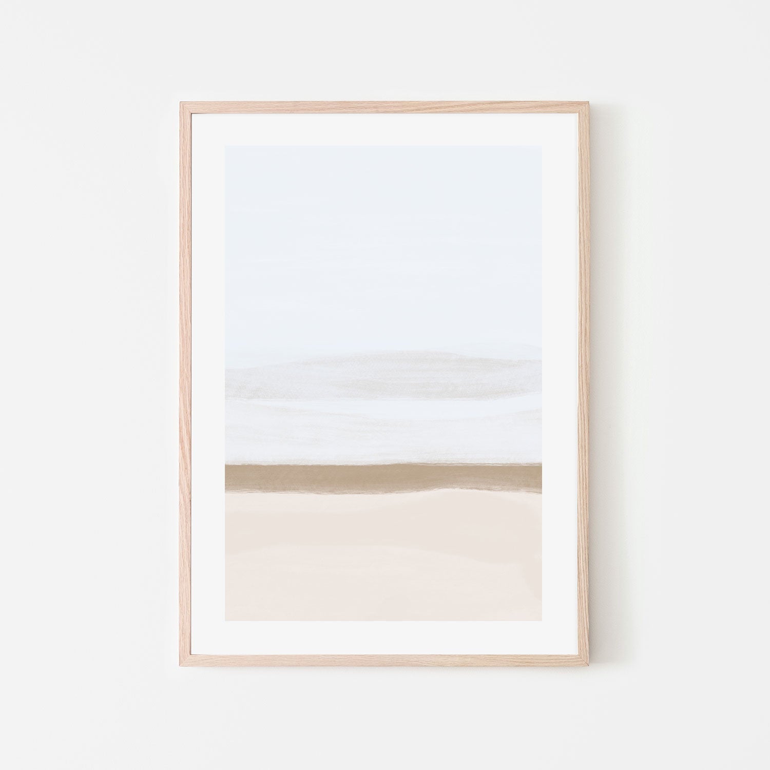 wall-art-print-canvas-poster-framed-Beige Horizon-GIOIA-WALL-ART