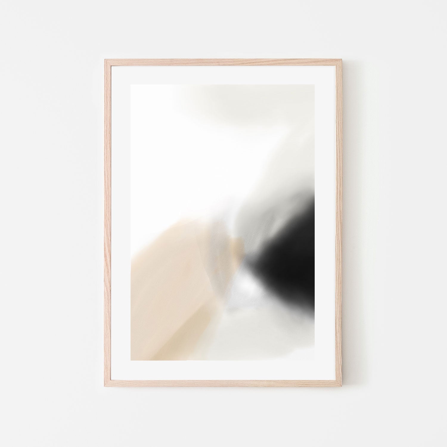 wall-art-print-canvas-poster-framed-Beige Nuance, Style B-GIOIA-WALL-ART