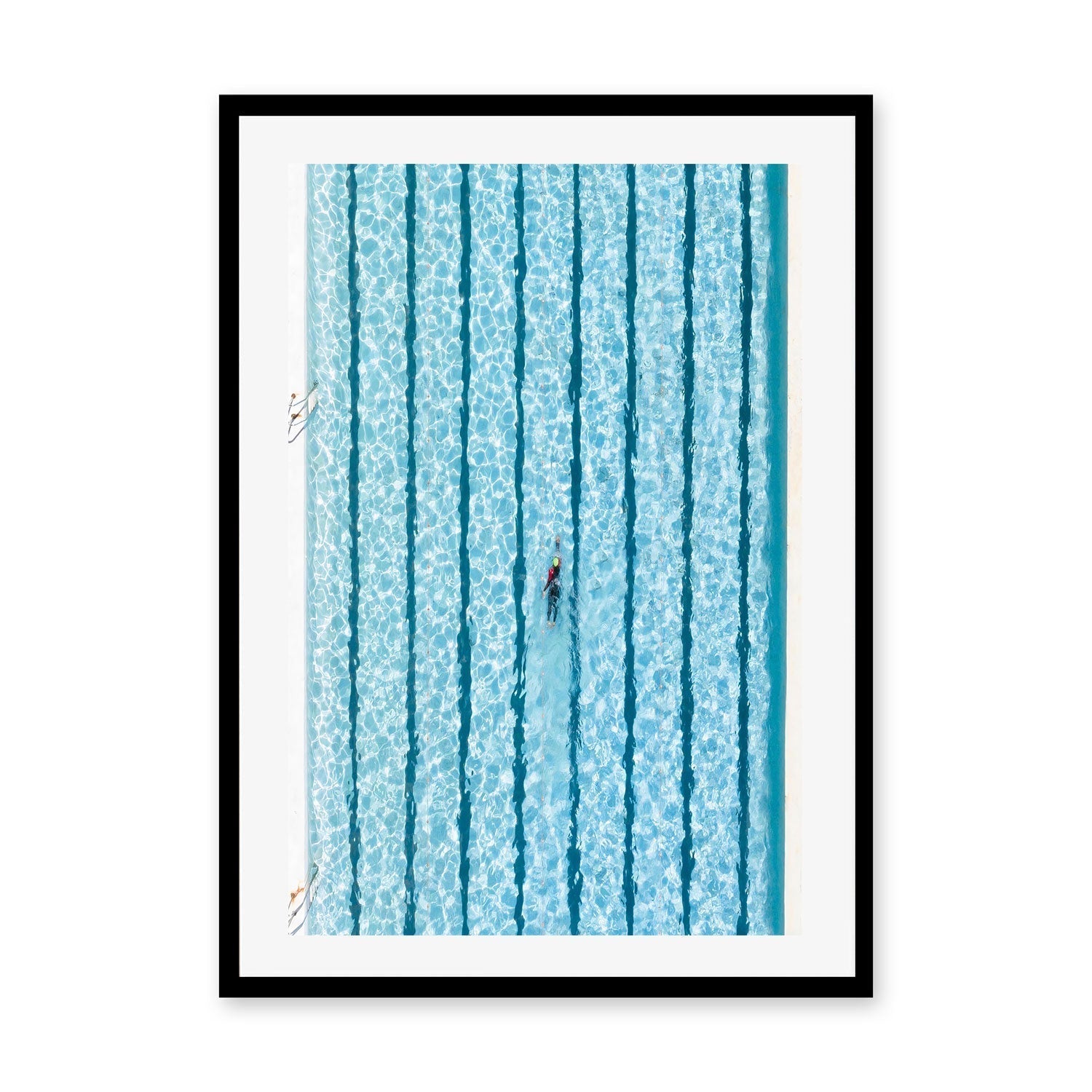 wall-art-print-canvas-poster-framed-Bergs Swim Club , By Max Lissendon-GIOIA-WALL-ART