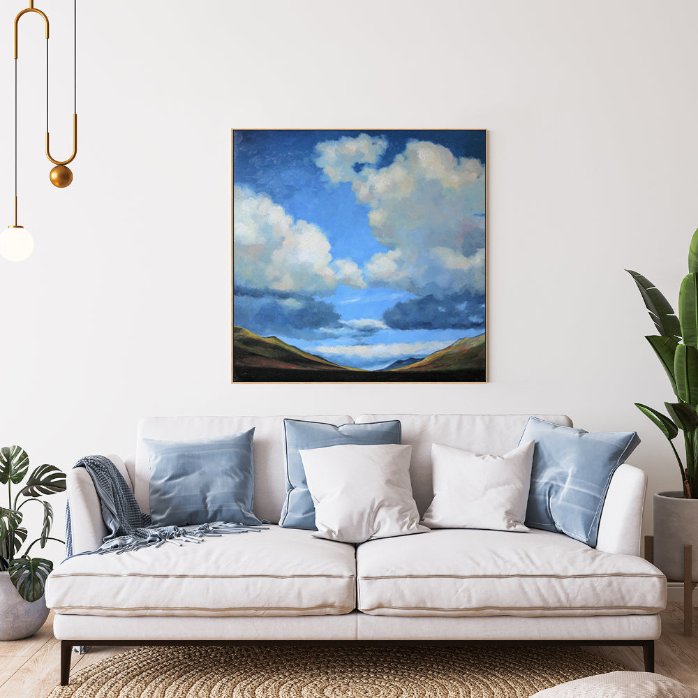 wall-art-print-canvas-poster-framed-Big Sky , By Ieva Baklane-GIOIA-WALL-ART